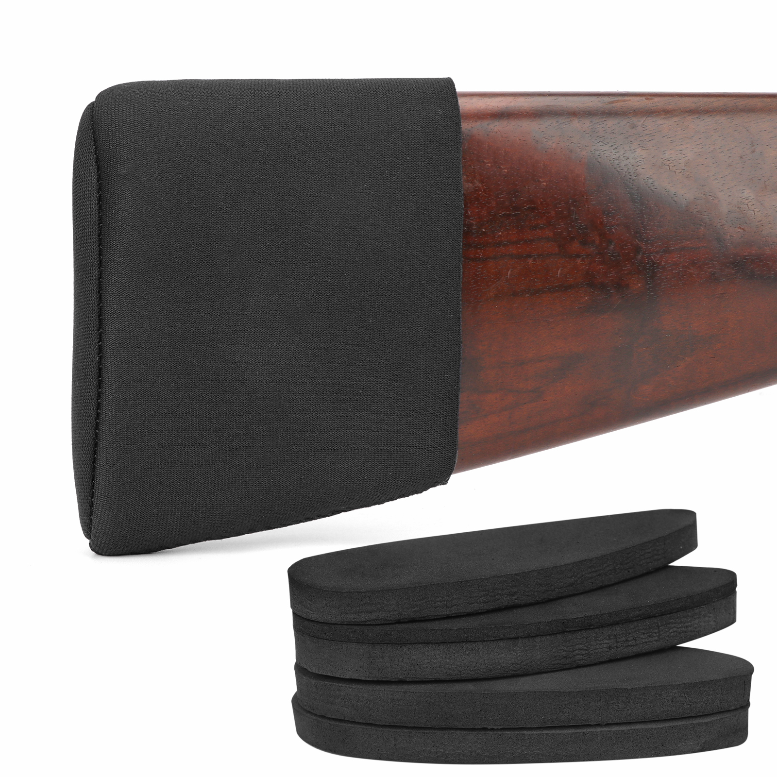 TOURBON Shooting Adjustable Slip On Recoil Pad