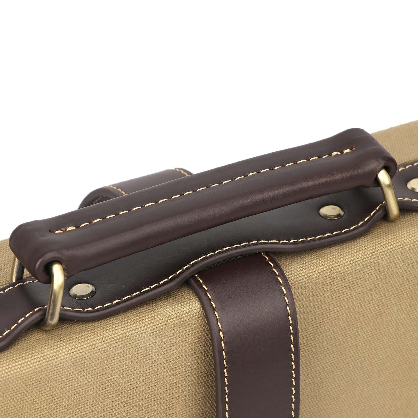 TOURBON Vintage Hard Storage Case with Soild Brass Lock