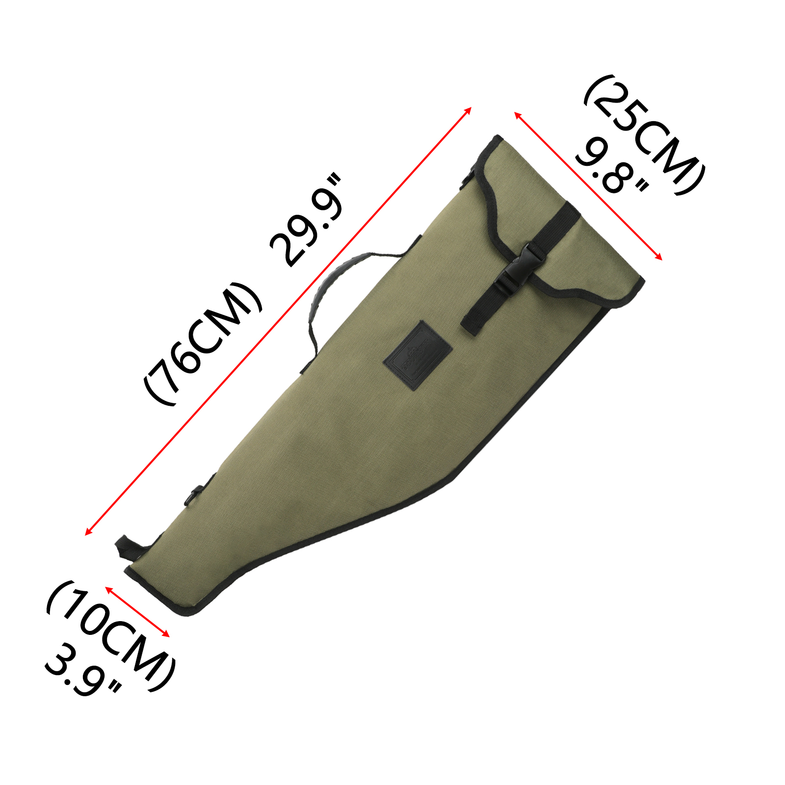 TOURBON 600D Nylon Breakdown Shotgun Case 28 Inch Takedown Sleeve