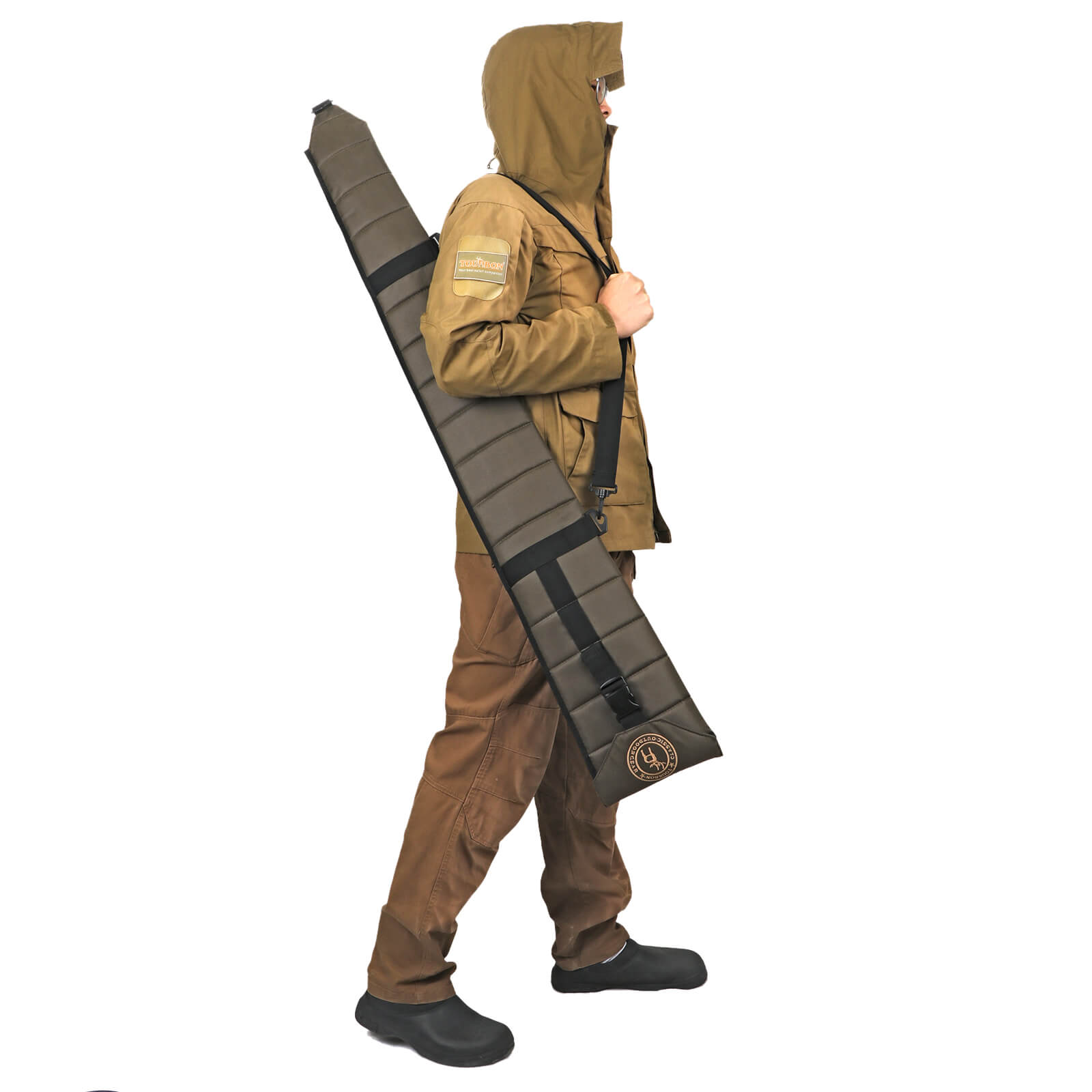 TOURBON Hunting Foldable Carrying Bag Slip 125CM - Green