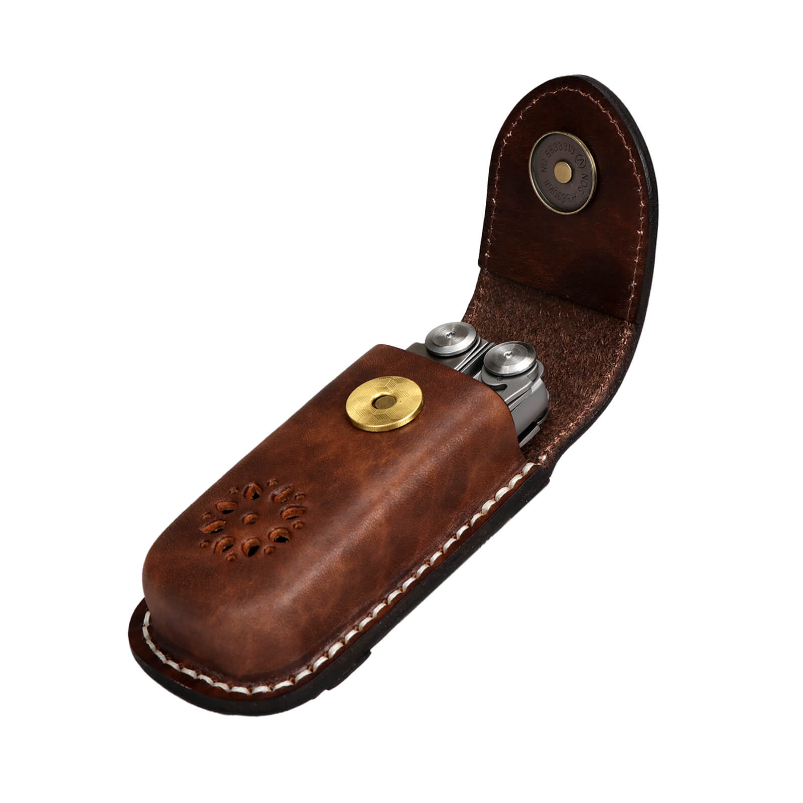 Tourbon Multitool Sheath with Belt Loop Leather Knife Holster 