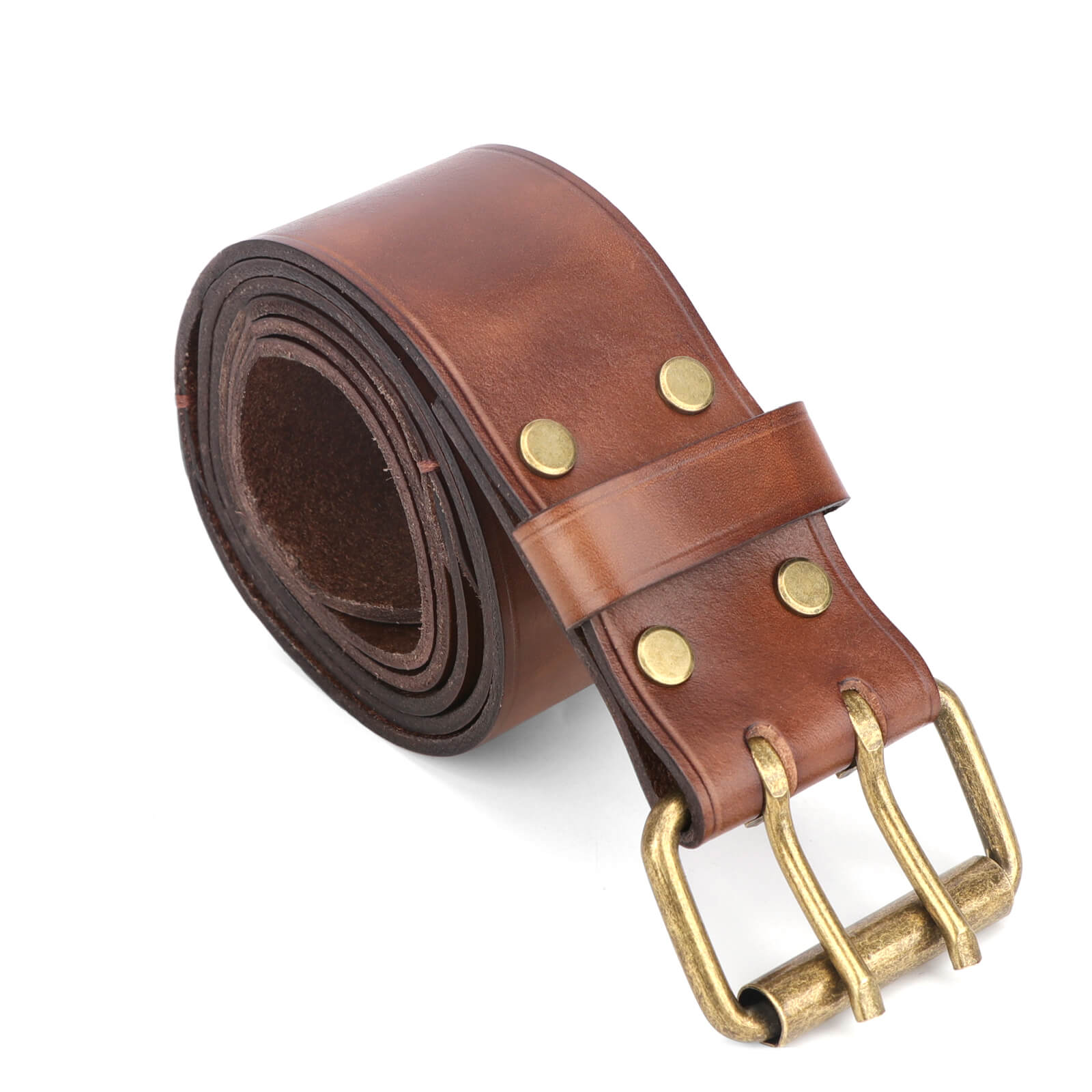 TOURBON Tool Belt 40-inch Leather Work Waist Belt