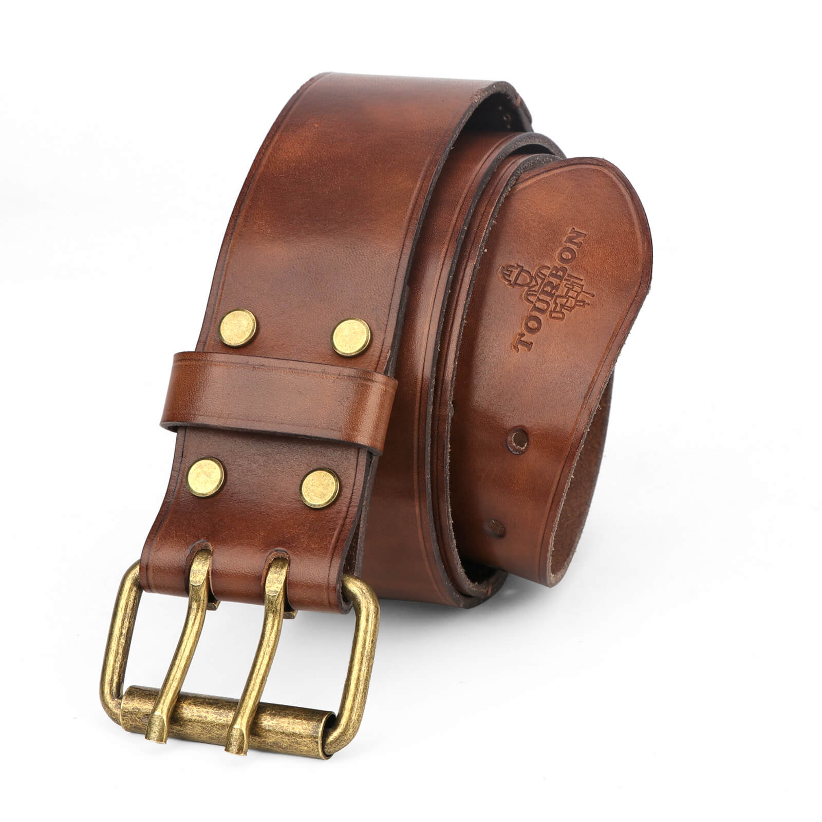 TOURBON Tool Belt 40-inch Leather Work Waist Belt