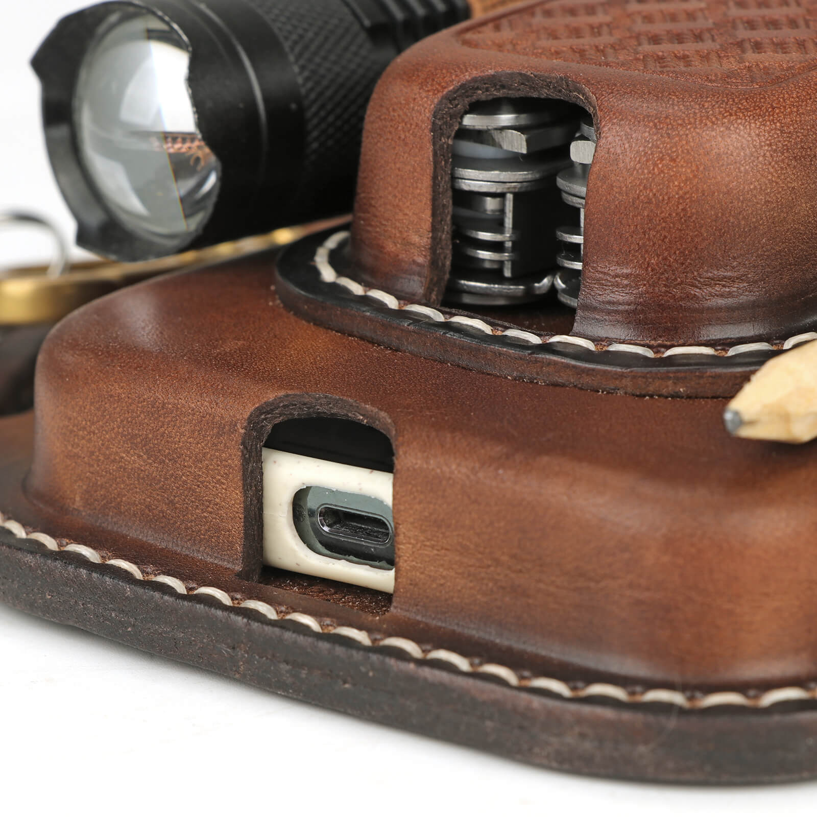 leather cell phone holster