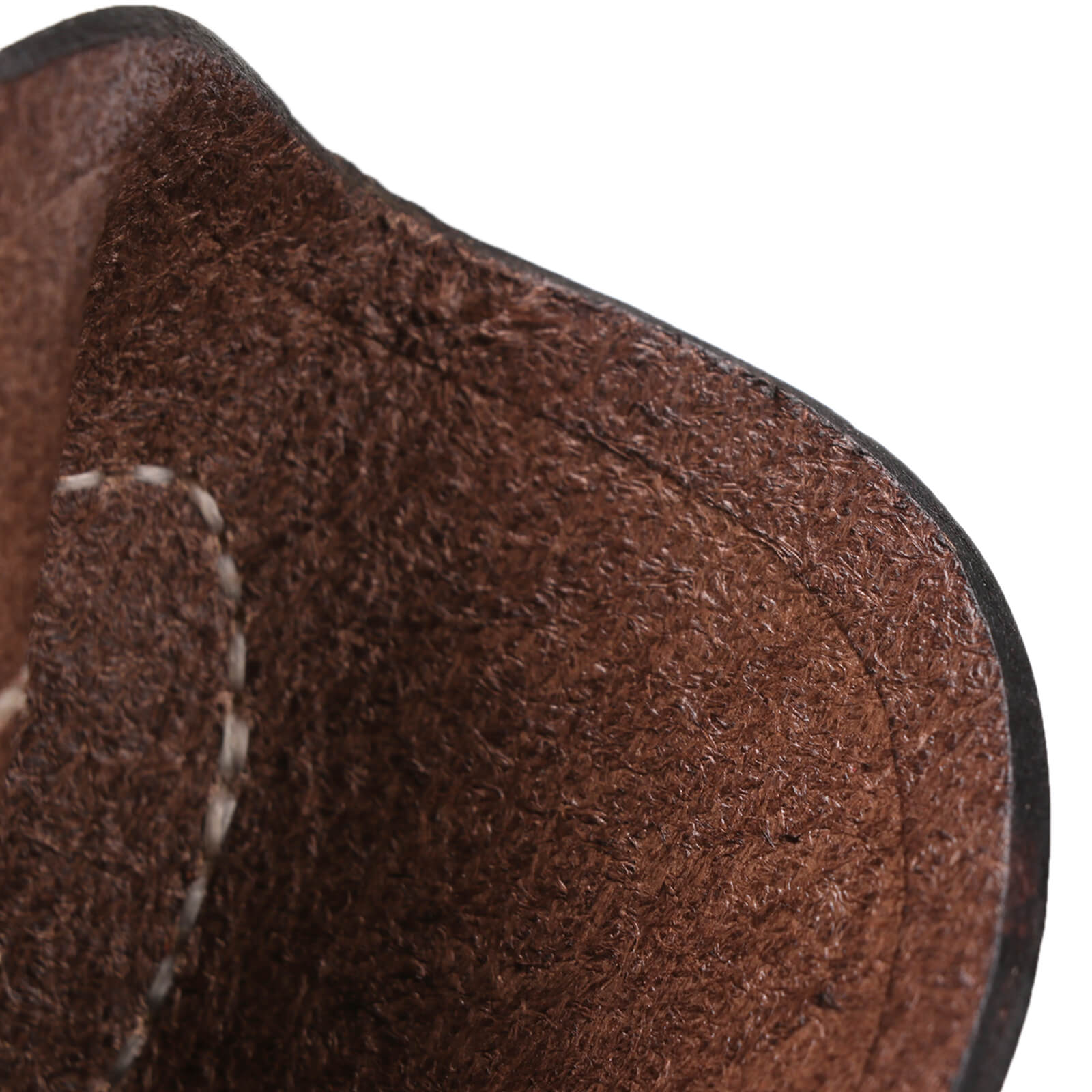 TOURBON Vintage Leather No Drill Cheek Rest Buttstock Protective Pouch