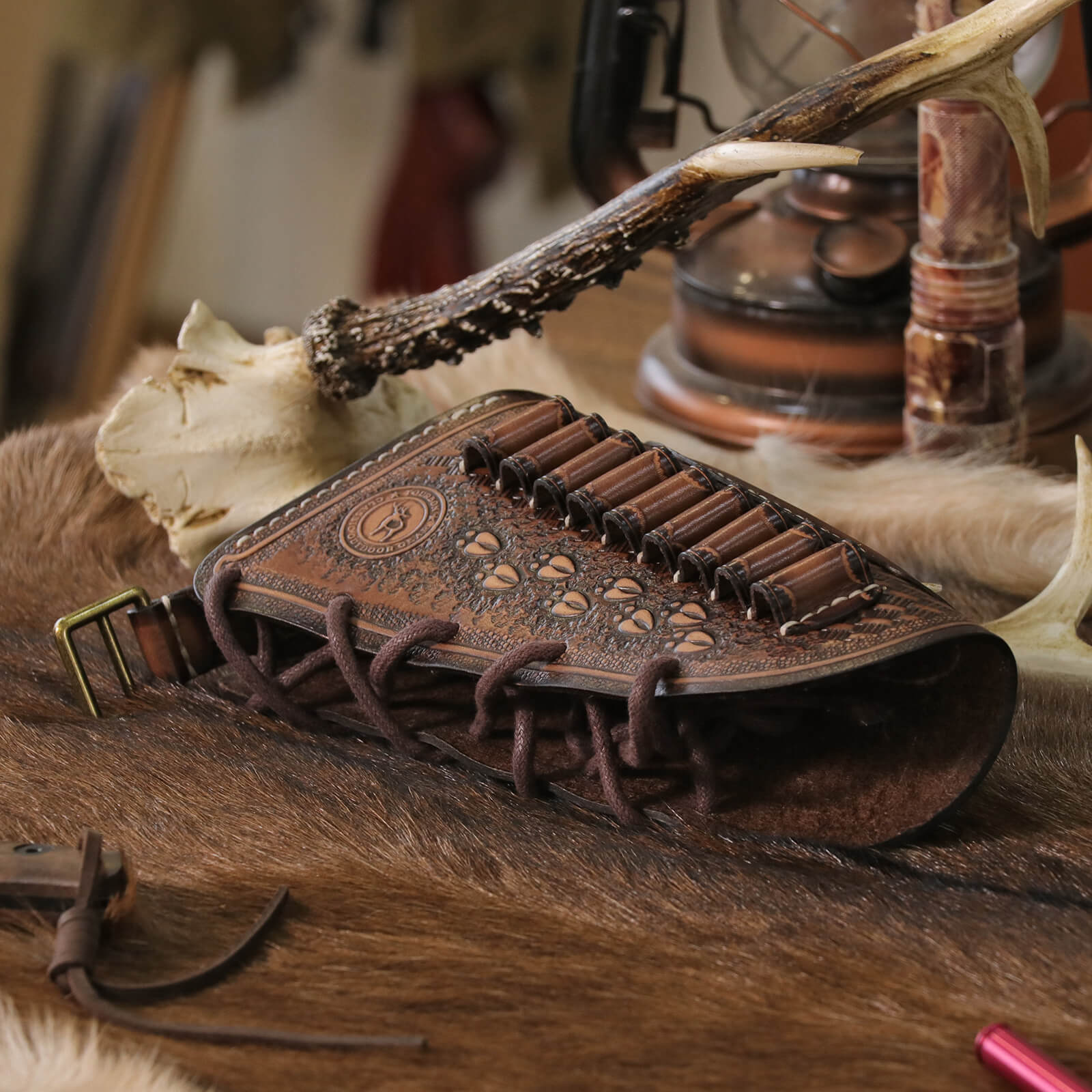 tourbon leather cheek rest