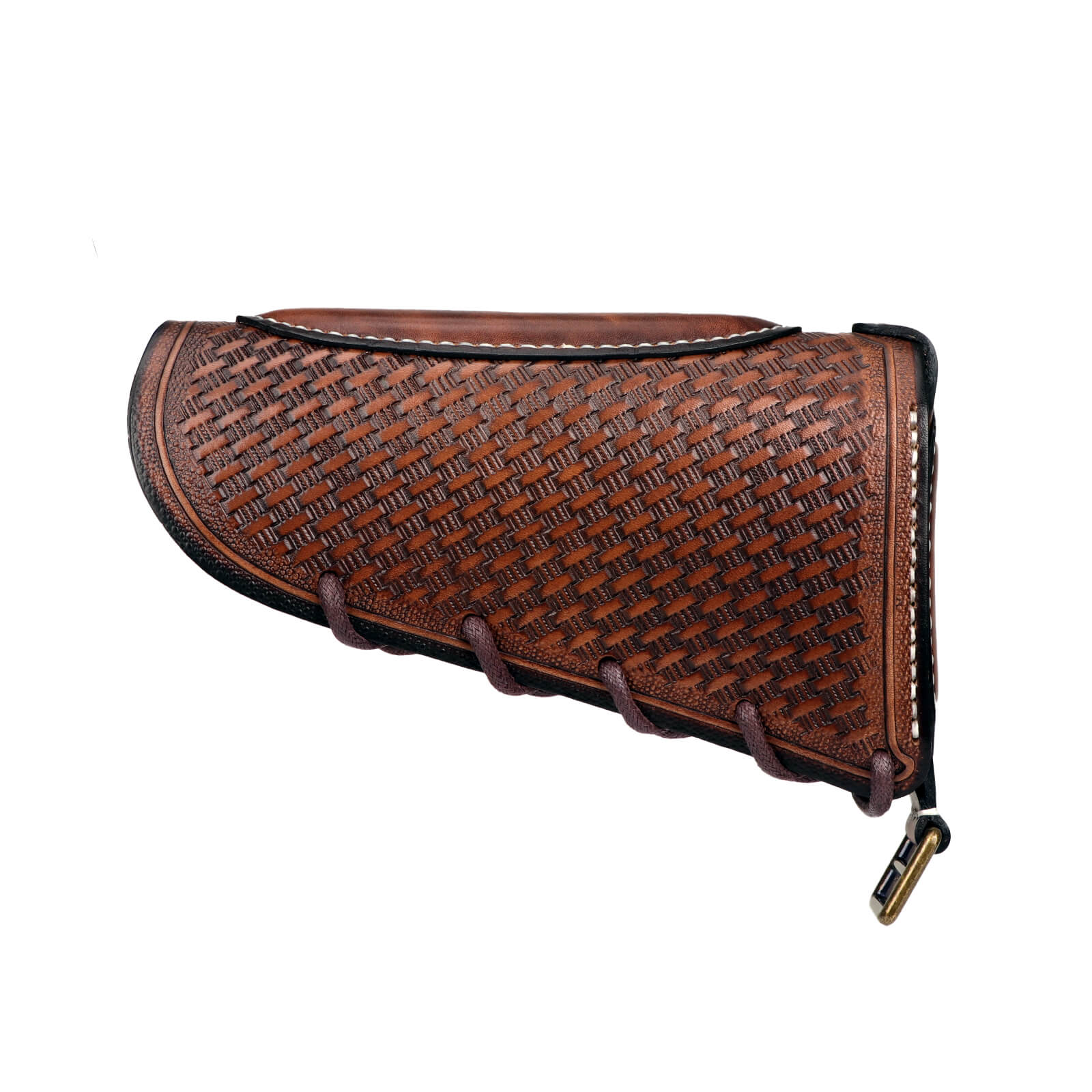 TOURBON Vintage Leather No Drill Cheek Rest for .22