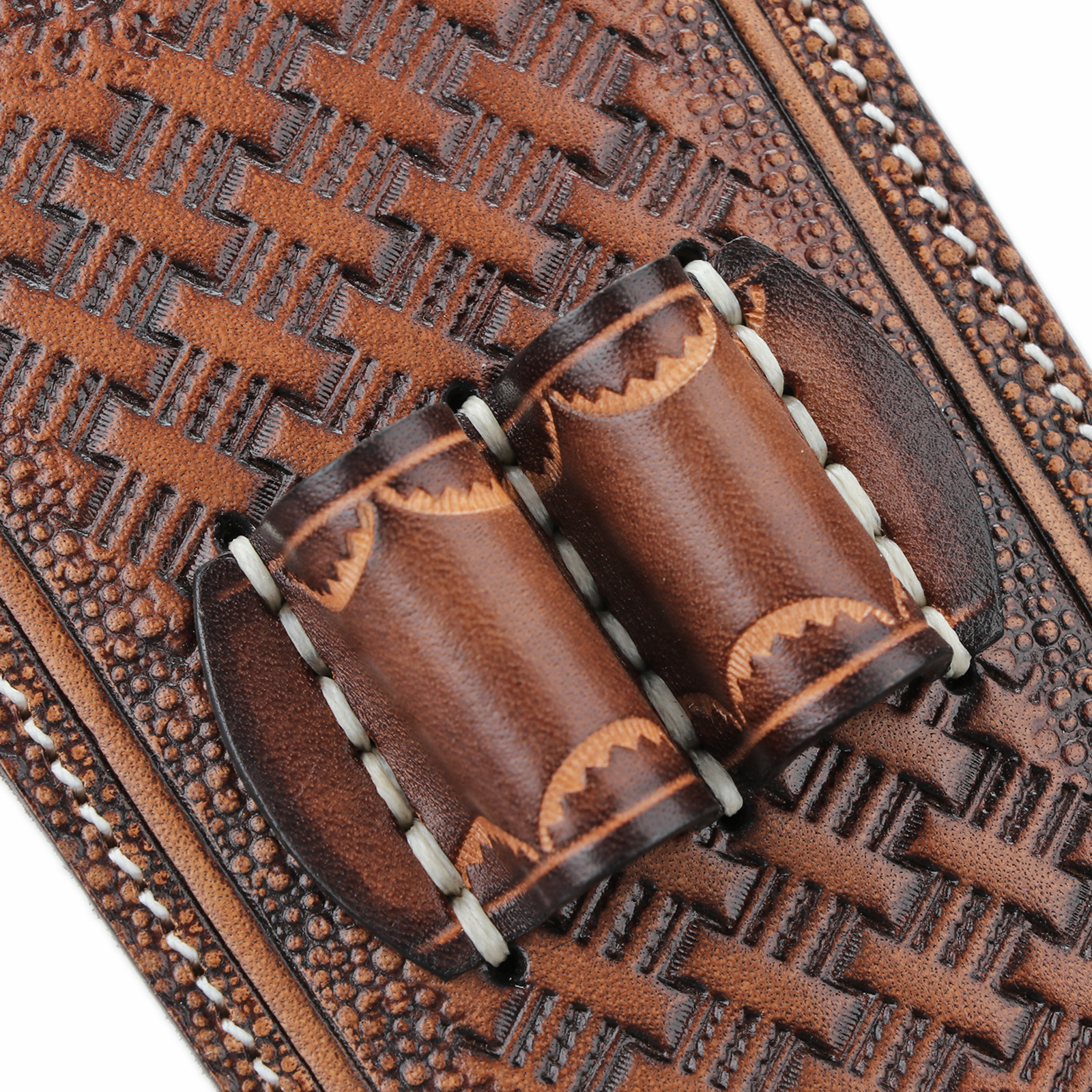 TOURBON Vintage Leather Sling with 243, 30-06, 30-30 Holder Loops