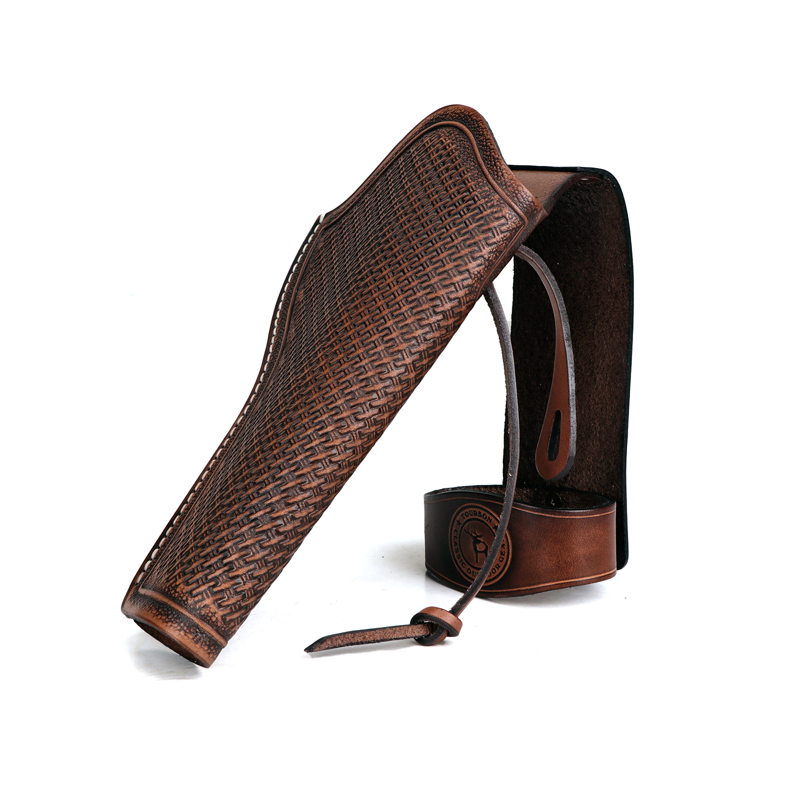 TOURBON Leather Holster for  1911 Belt Carrier 