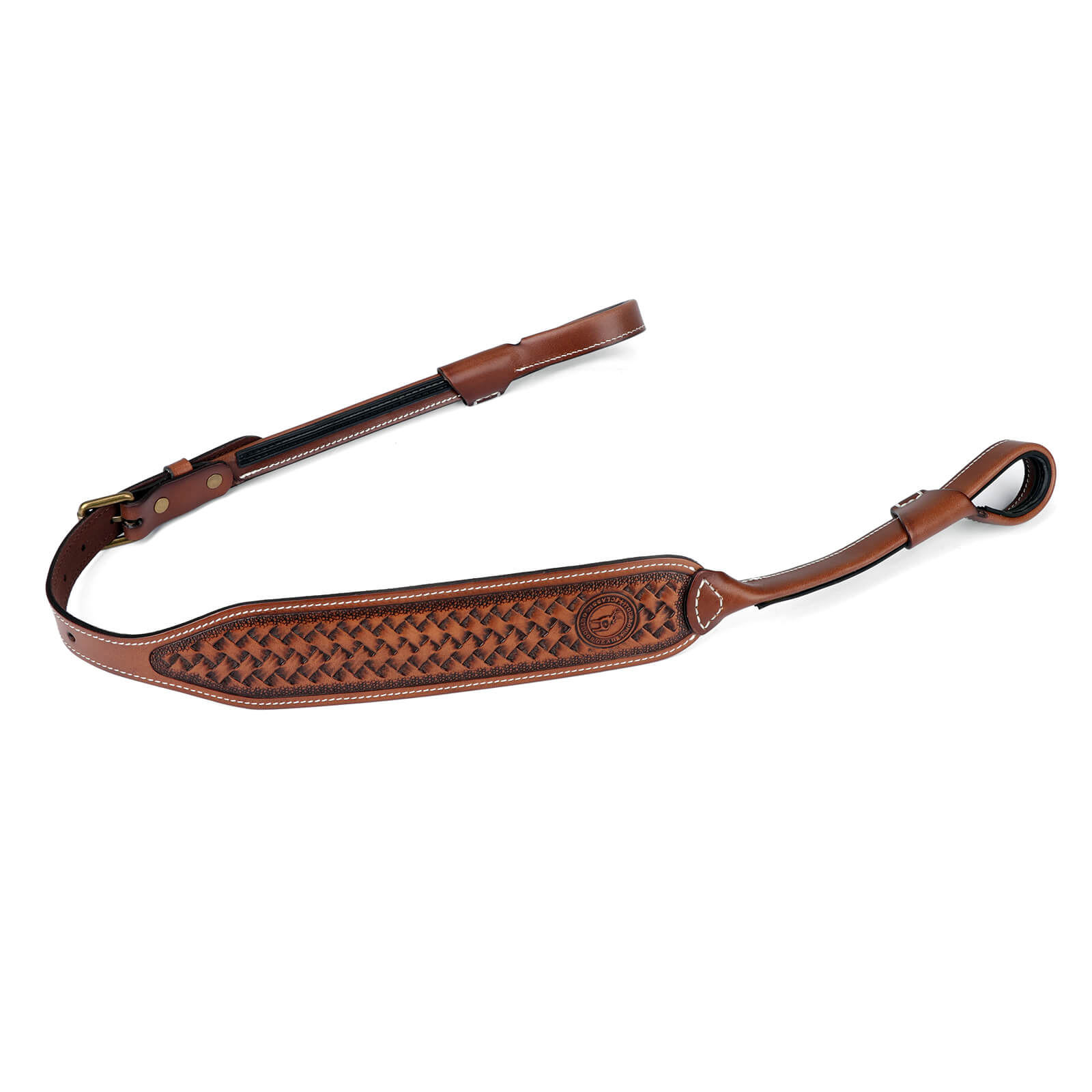 TOURBON Leather No Drill Hunting Sling