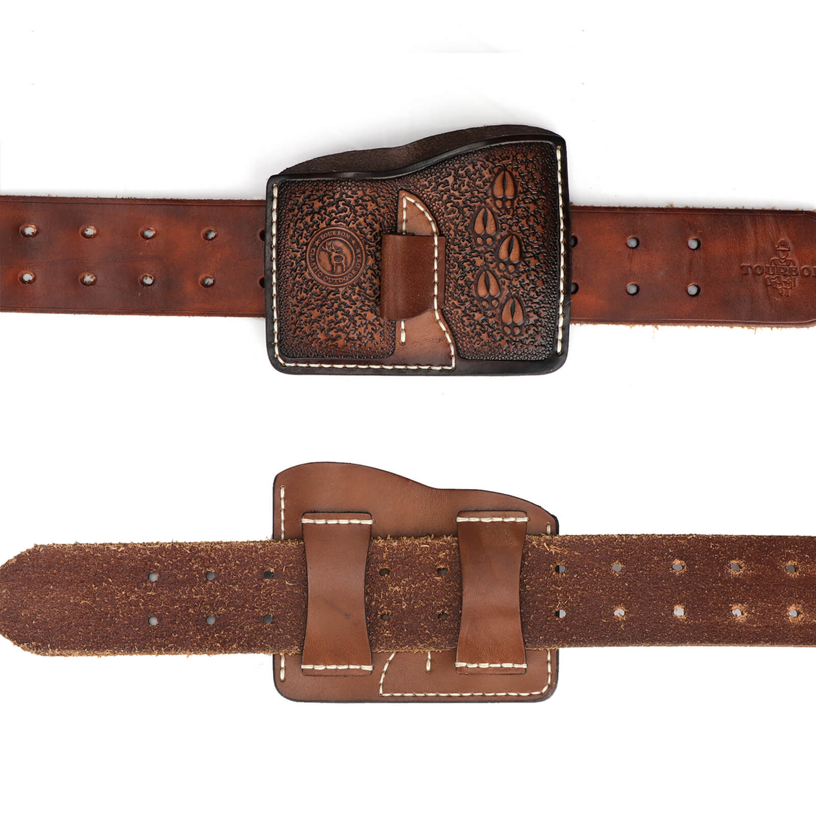 TOURBON Leather Belt Holster and Magazine Pouch
