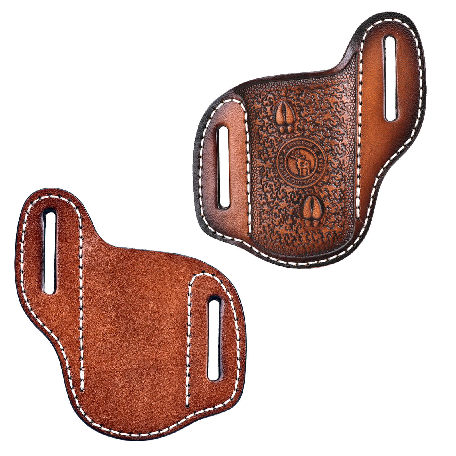 TOURBON Pocket Folding Knife Sheath 1.9" Large Diameter Open