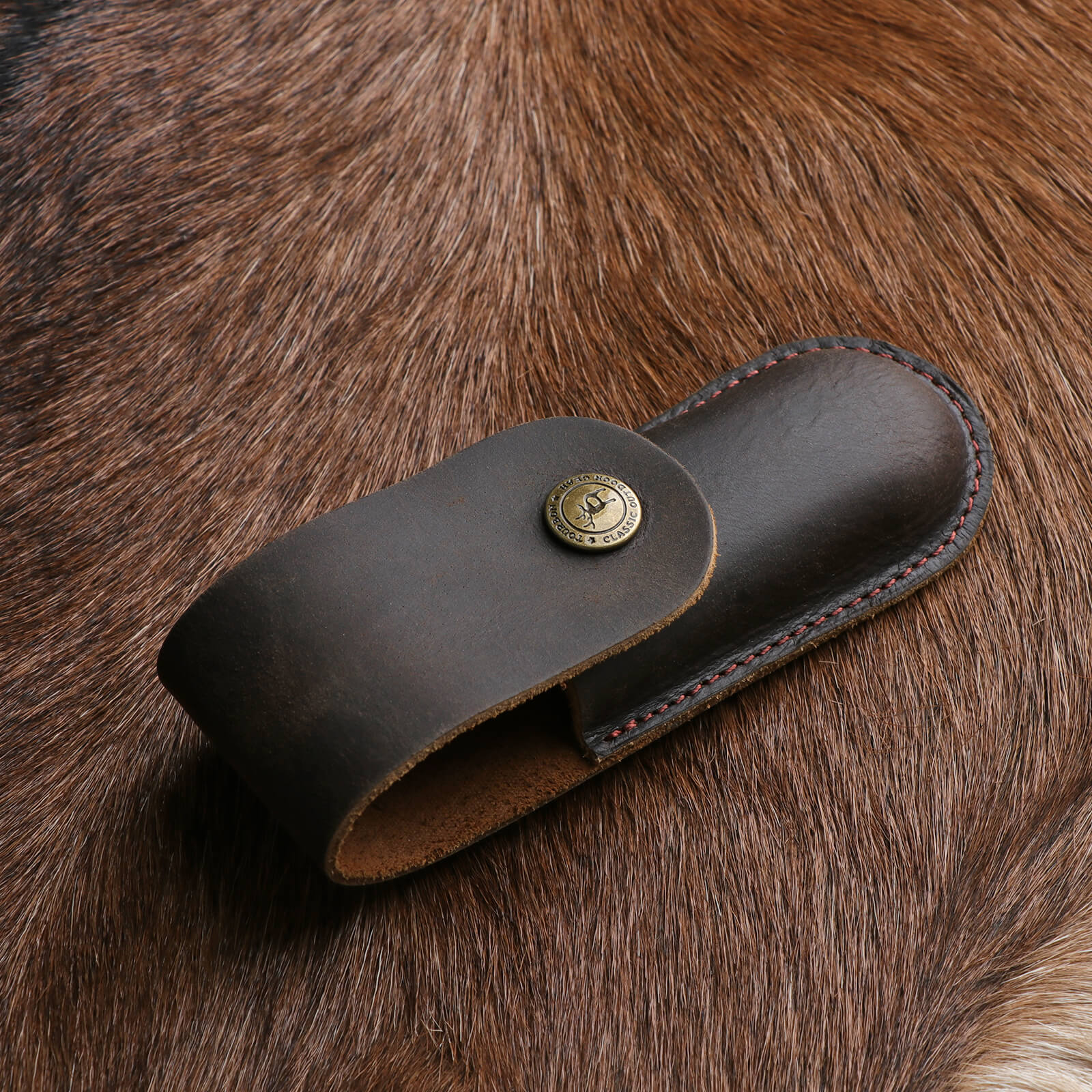 Tourbon 5" Folding Pocket Knife Sheath with 2" Belt Loop 