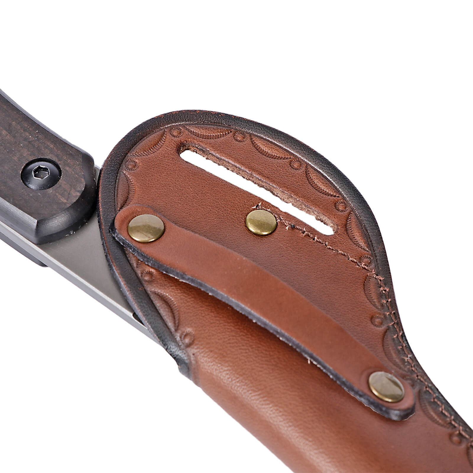 Tourbon Leather Fixed Blade Knife Sheaths for 2.5" Length Blade 