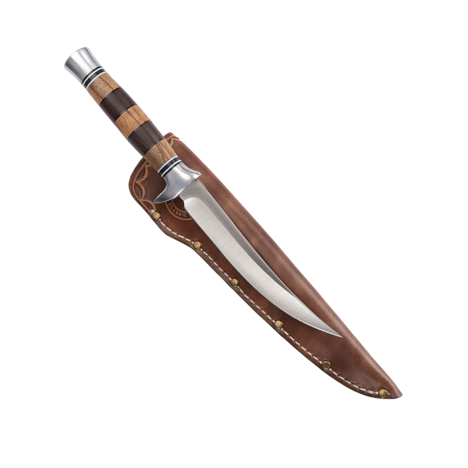 TOURBN Leather Boning Knife Sheath with Belt Loop for 7 Inch Blades