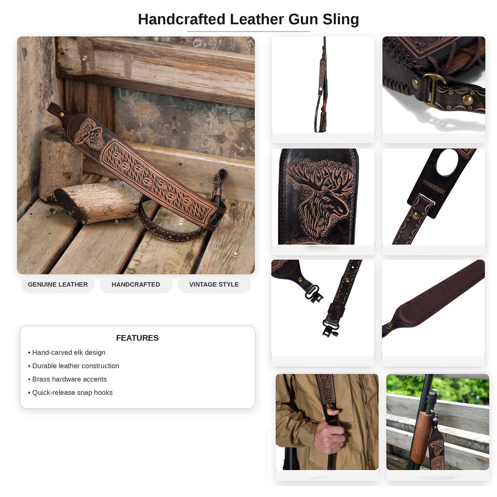 TOURBON hunting sling