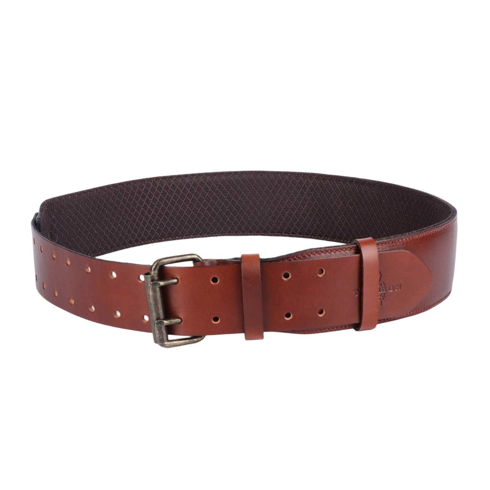 TOURBON Leather Work Tool Belt  34" to 46" Adjustable 2.5inches Wide 