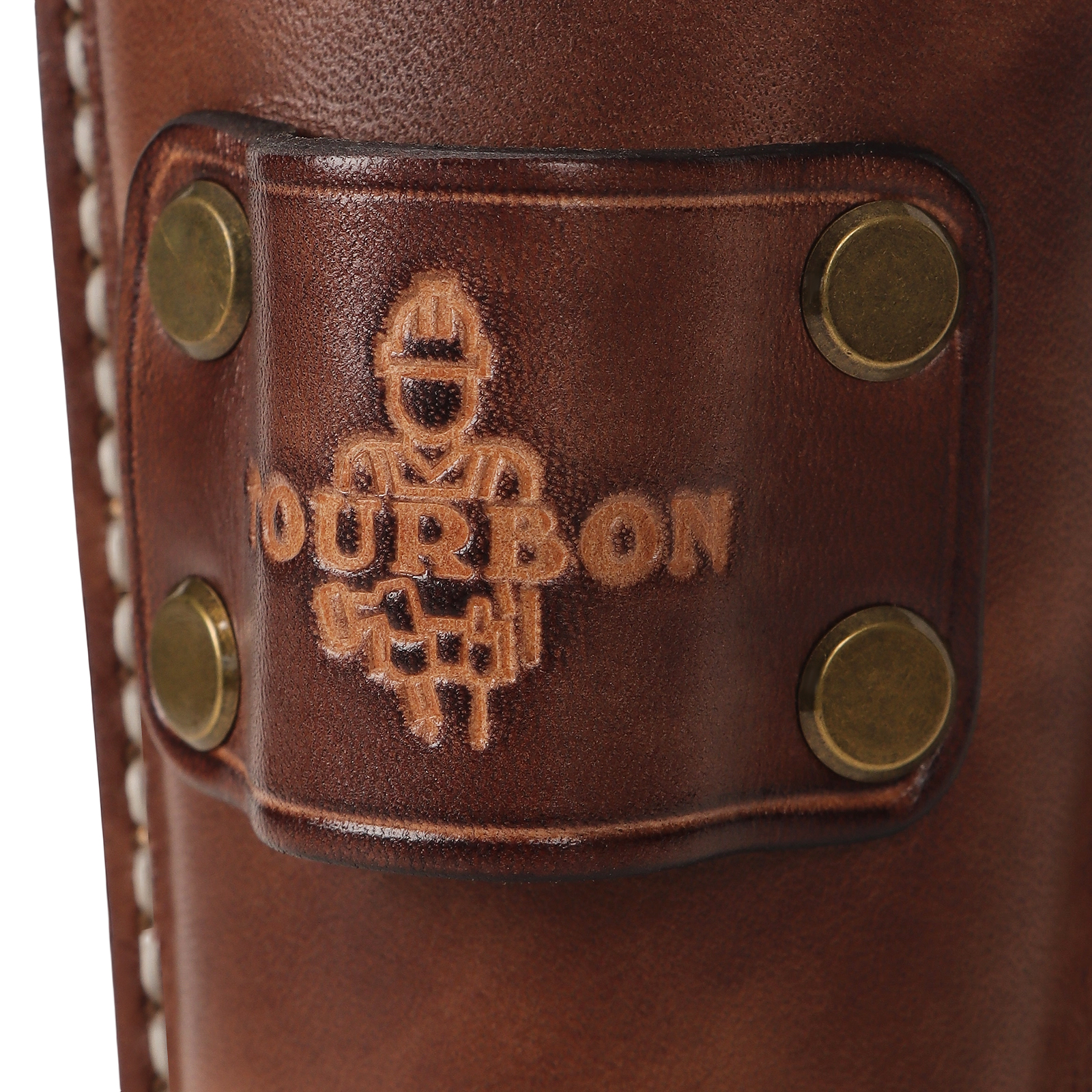 TOURBON Genuine Leather Wrench Holster Pliers