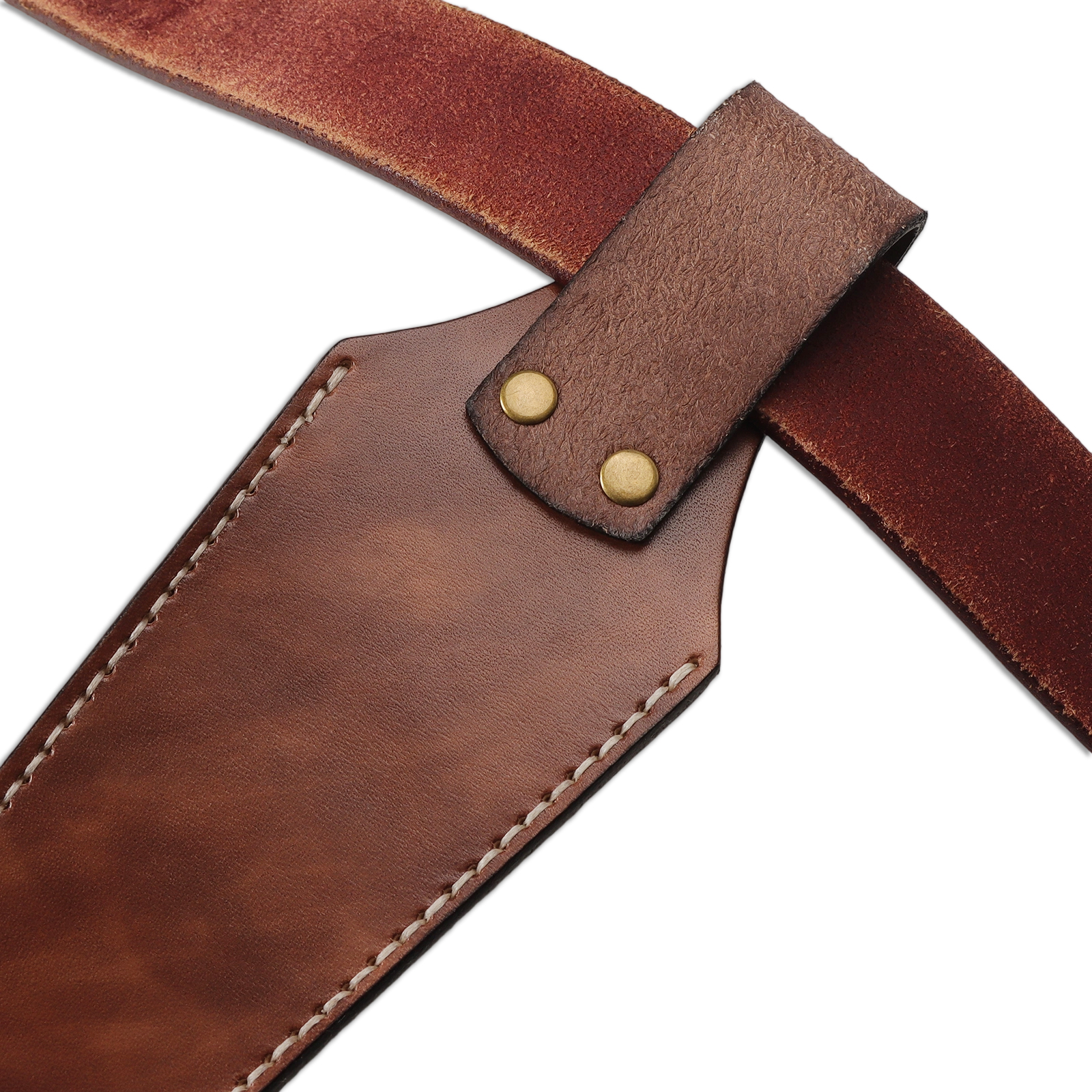 TOURBON Genuine Leather Wrench Holster Pliers