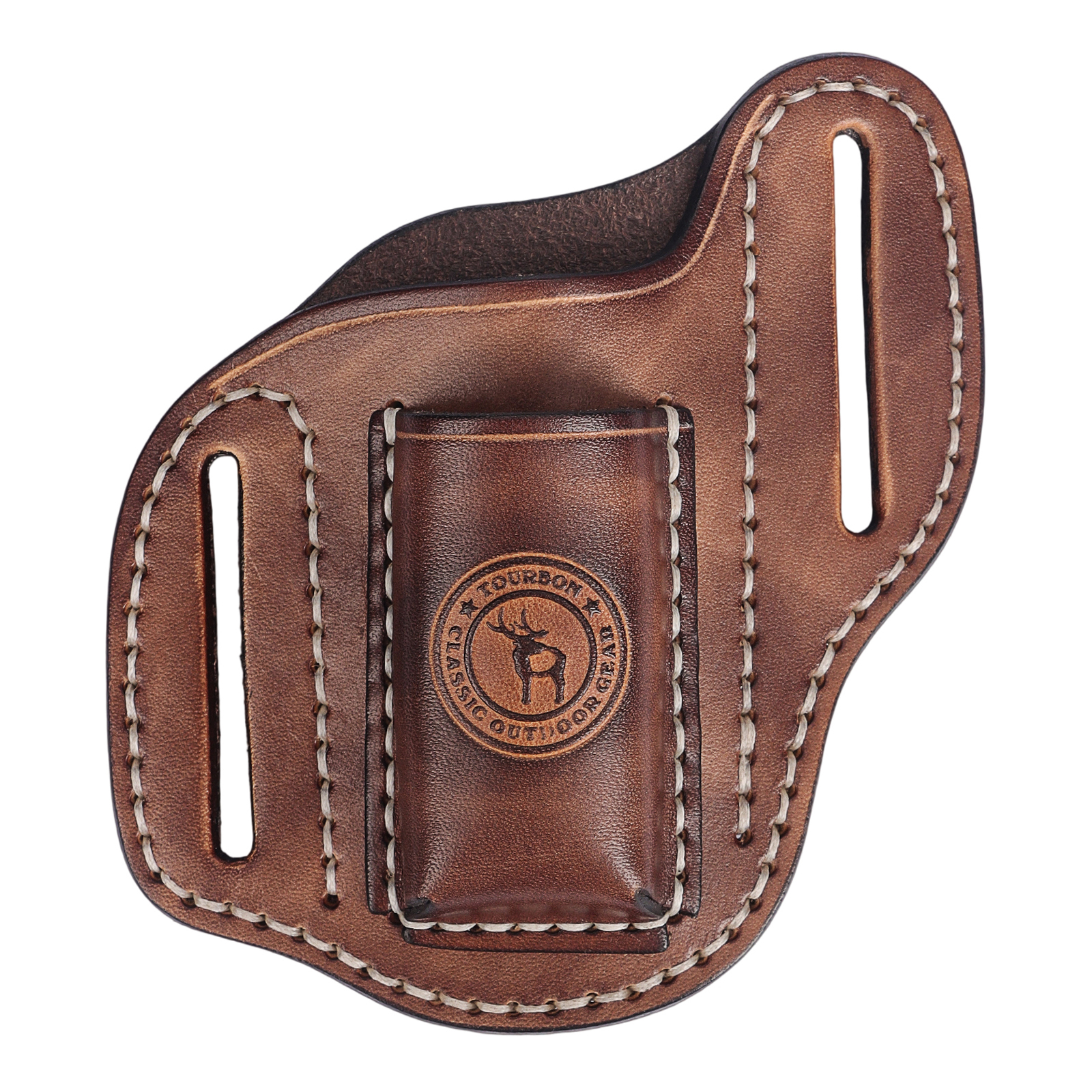 Leather Pliers Sheath and Trapper Knife Pouch