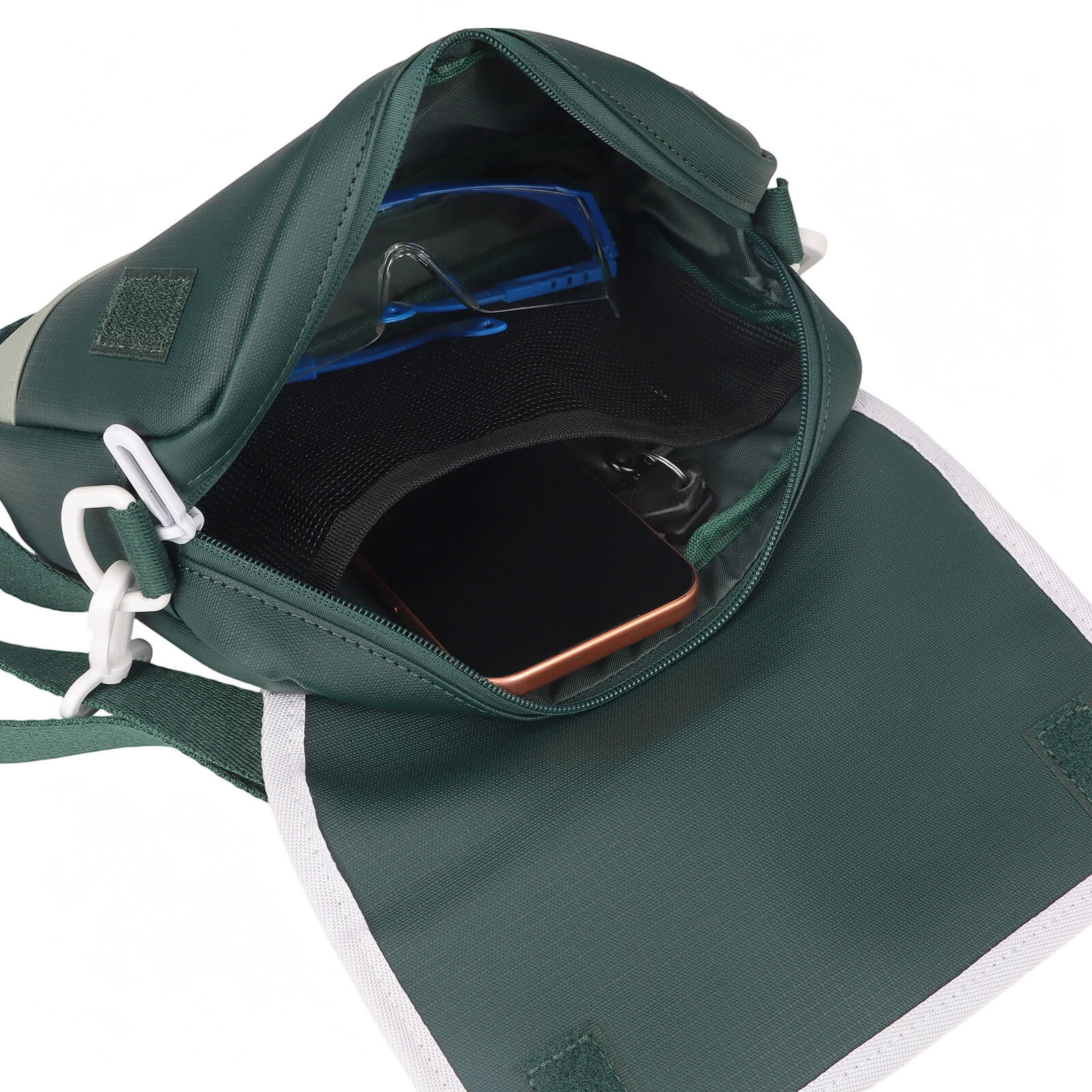 TOURBON Nylon Bike Panniers Bicycle Handlebar Bag