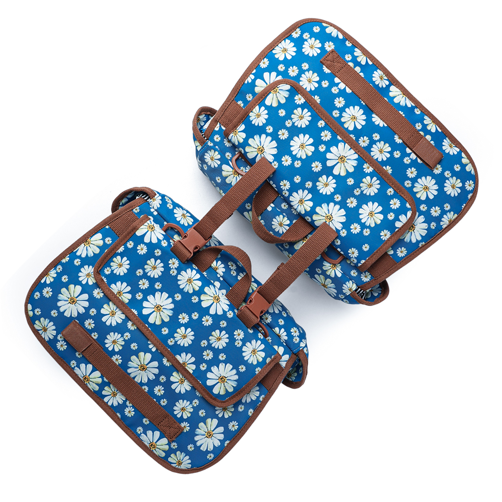 Tourbon 24L Bike Pannier Bag with Flap Buckle Shoulder Strap