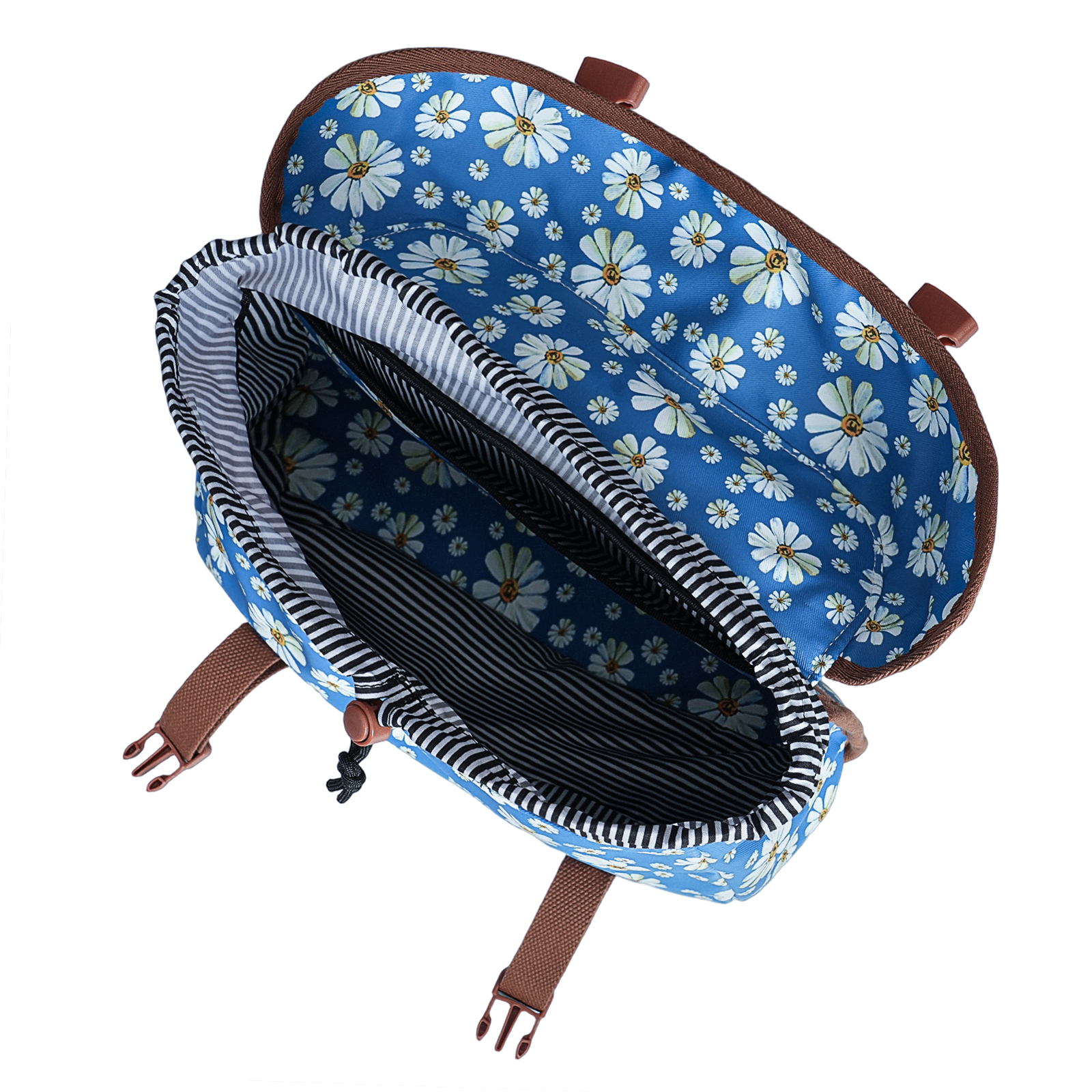 Tourbon 24L Bike Pannier Bag with Flap Buckle Shoulder Strap