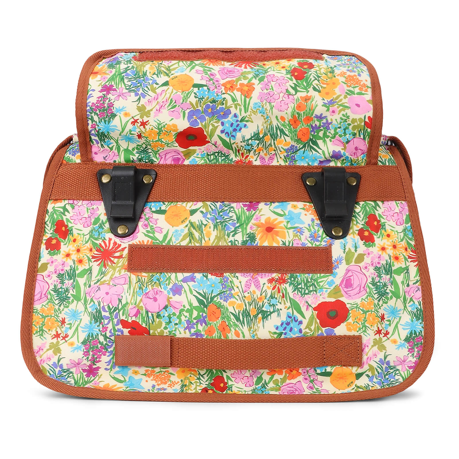 Tourbon 24L Bike Pannier Bag with Flap Buckle Shoulder Strap