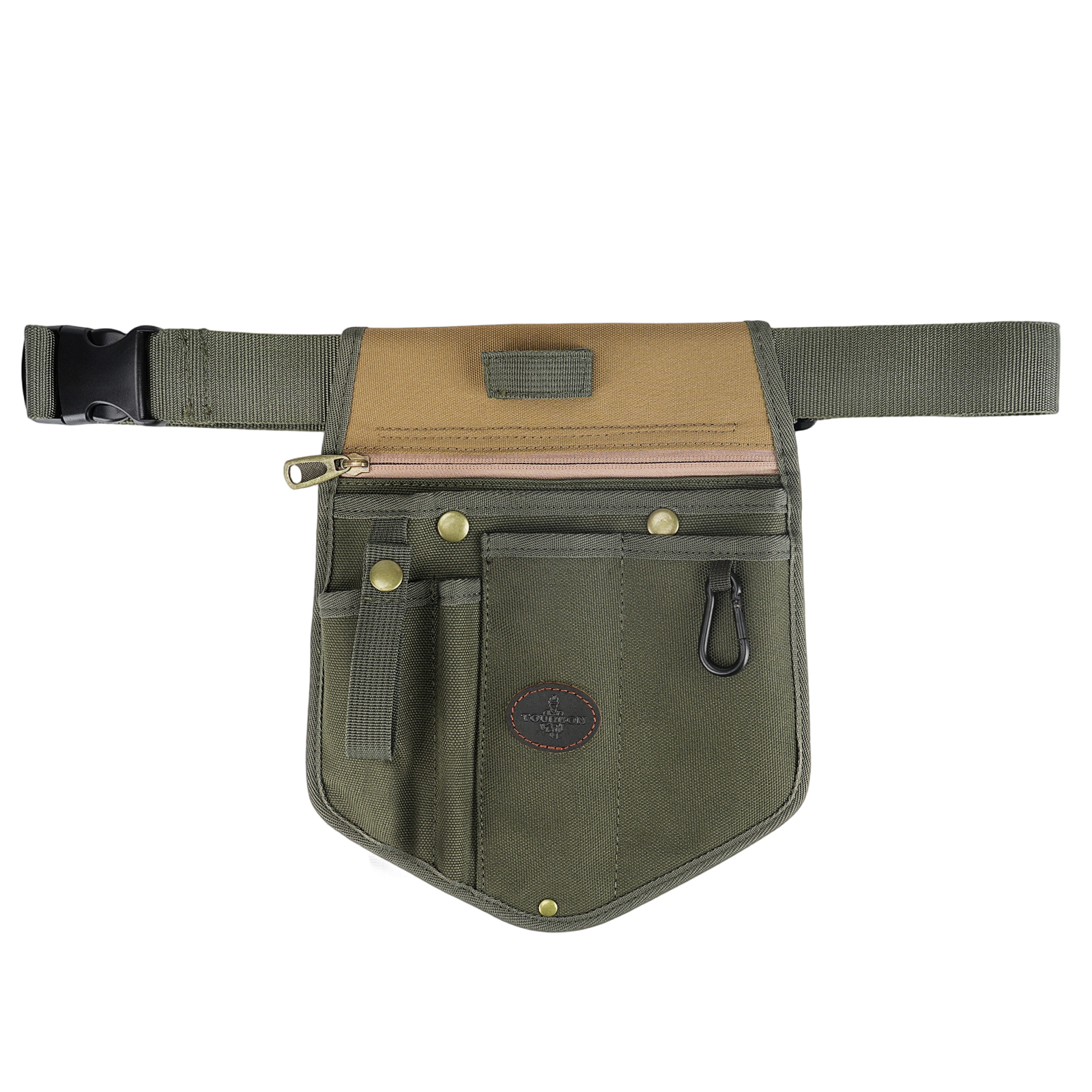 Tourbon Adjustable Nylon Garden Tool Belt Pouch with Phone Pocket