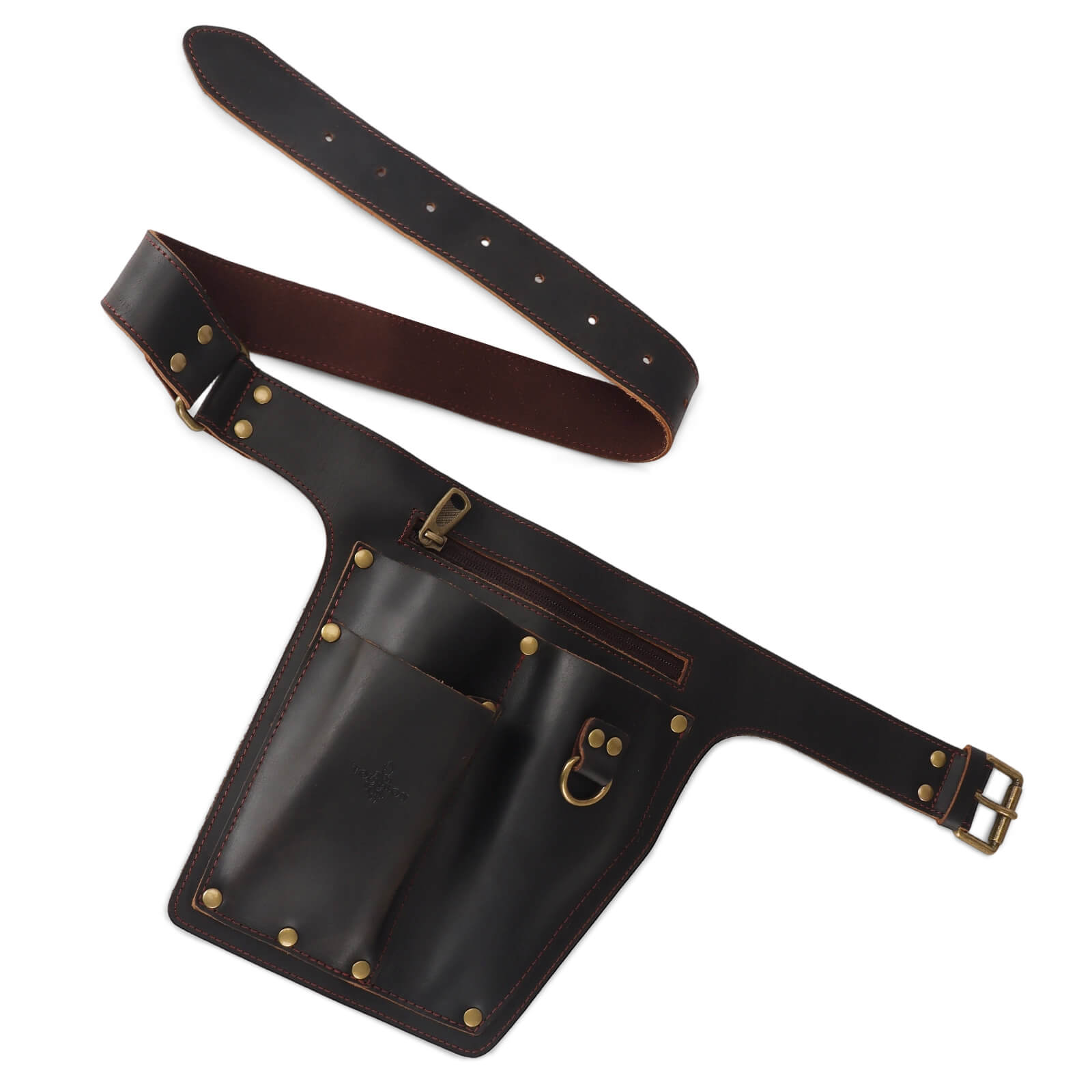 Tourbon Leather Gardening Tool Belt for Gardeners, Farmers & DIY