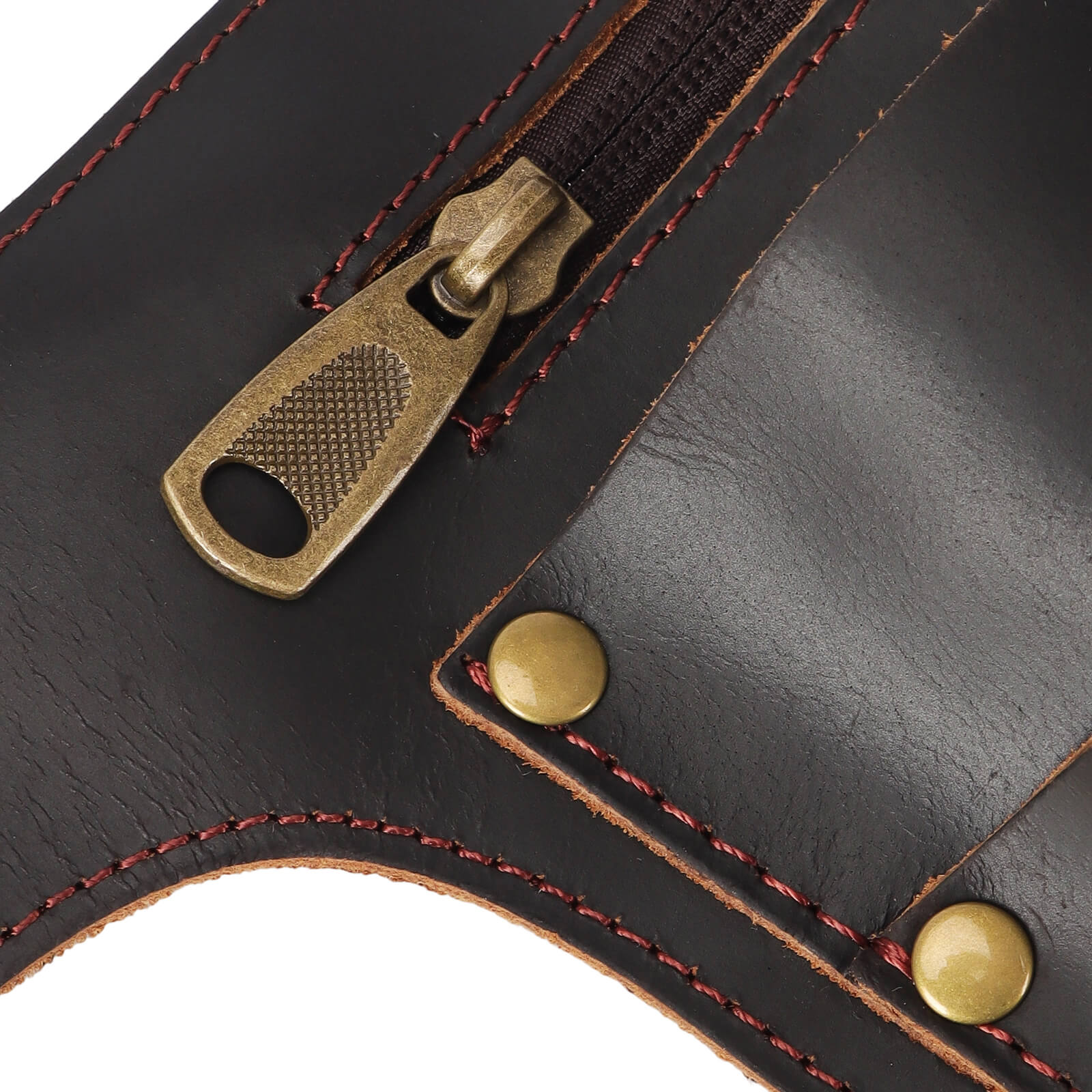 Tourbon Leather Gardening Tool Belt for Gardeners, Farmers & DIY