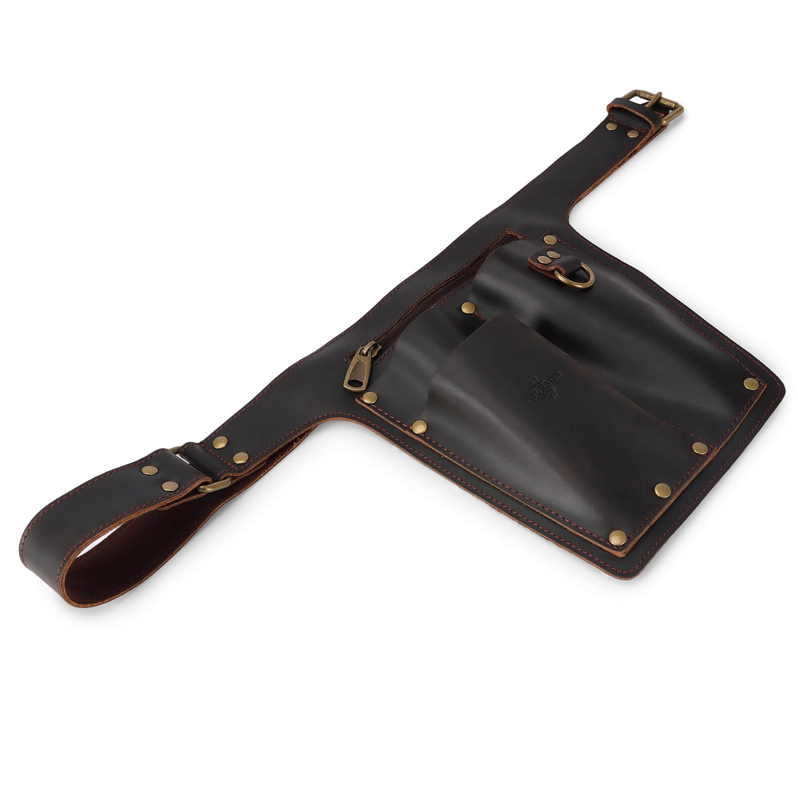 Tourbon Leather Gardening Tool Belt for Gardeners, Farmers & DIY