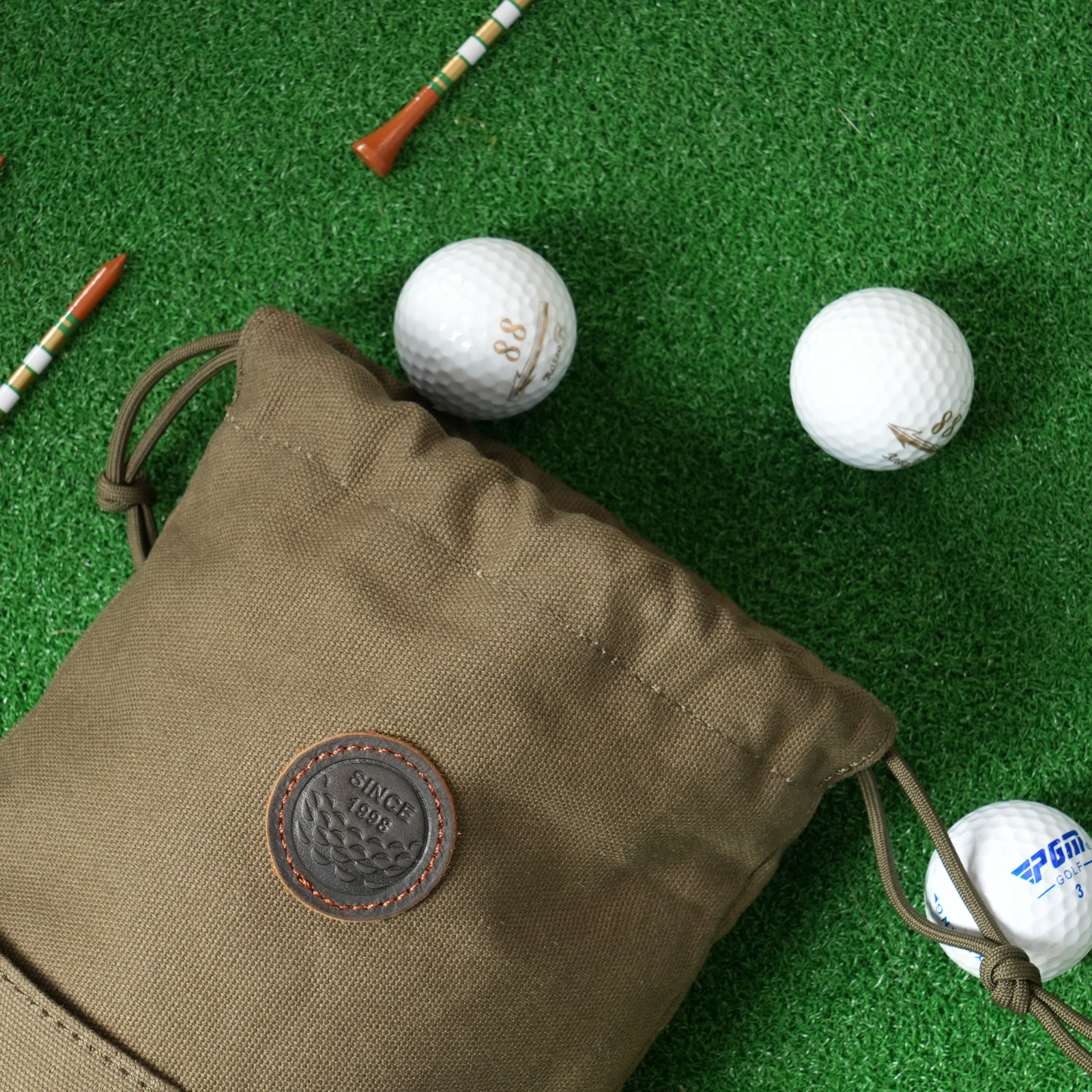 Bolsa de pelotas de golf Tourbon