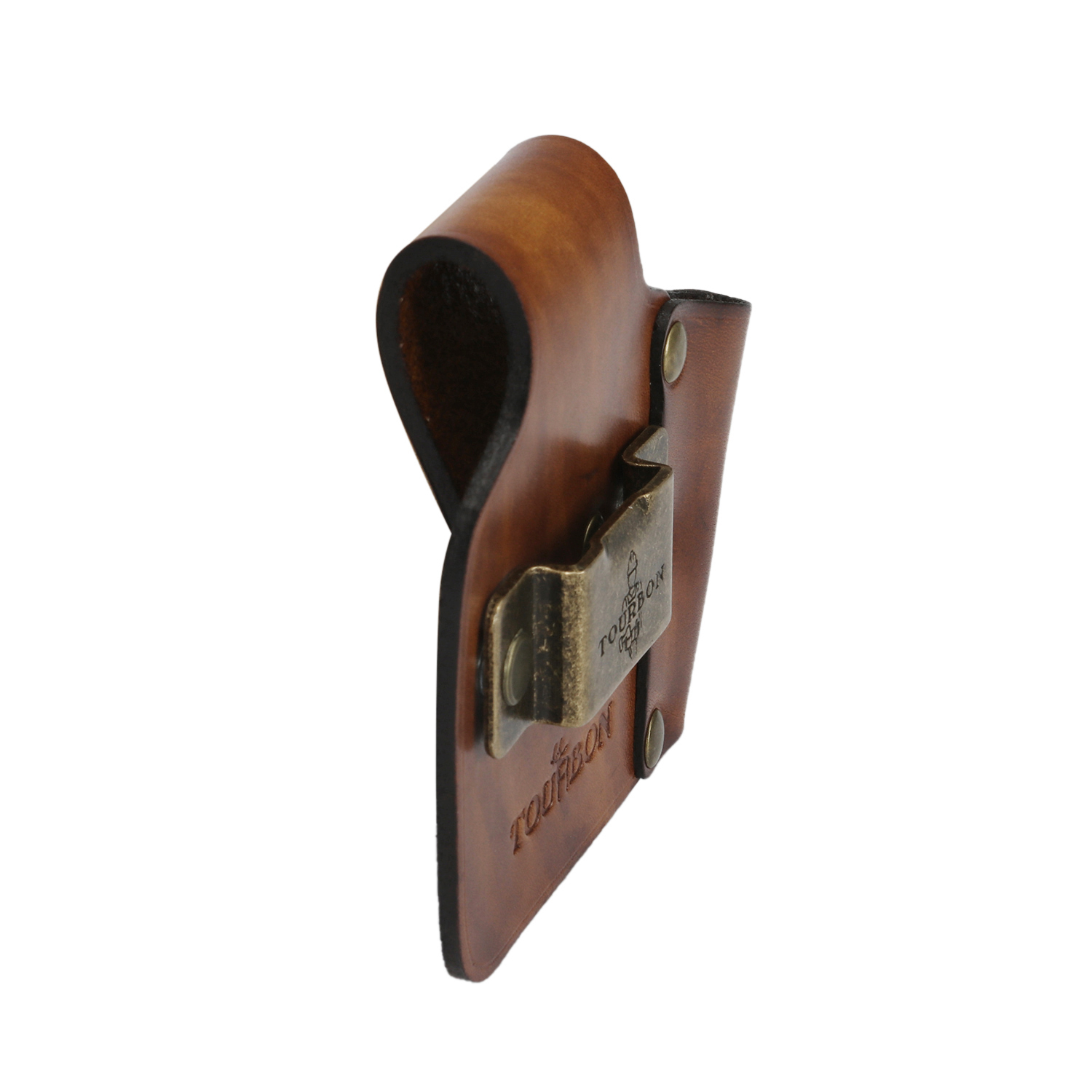 TOURBON Leather Tape Measure Holster Belt Tool Loop