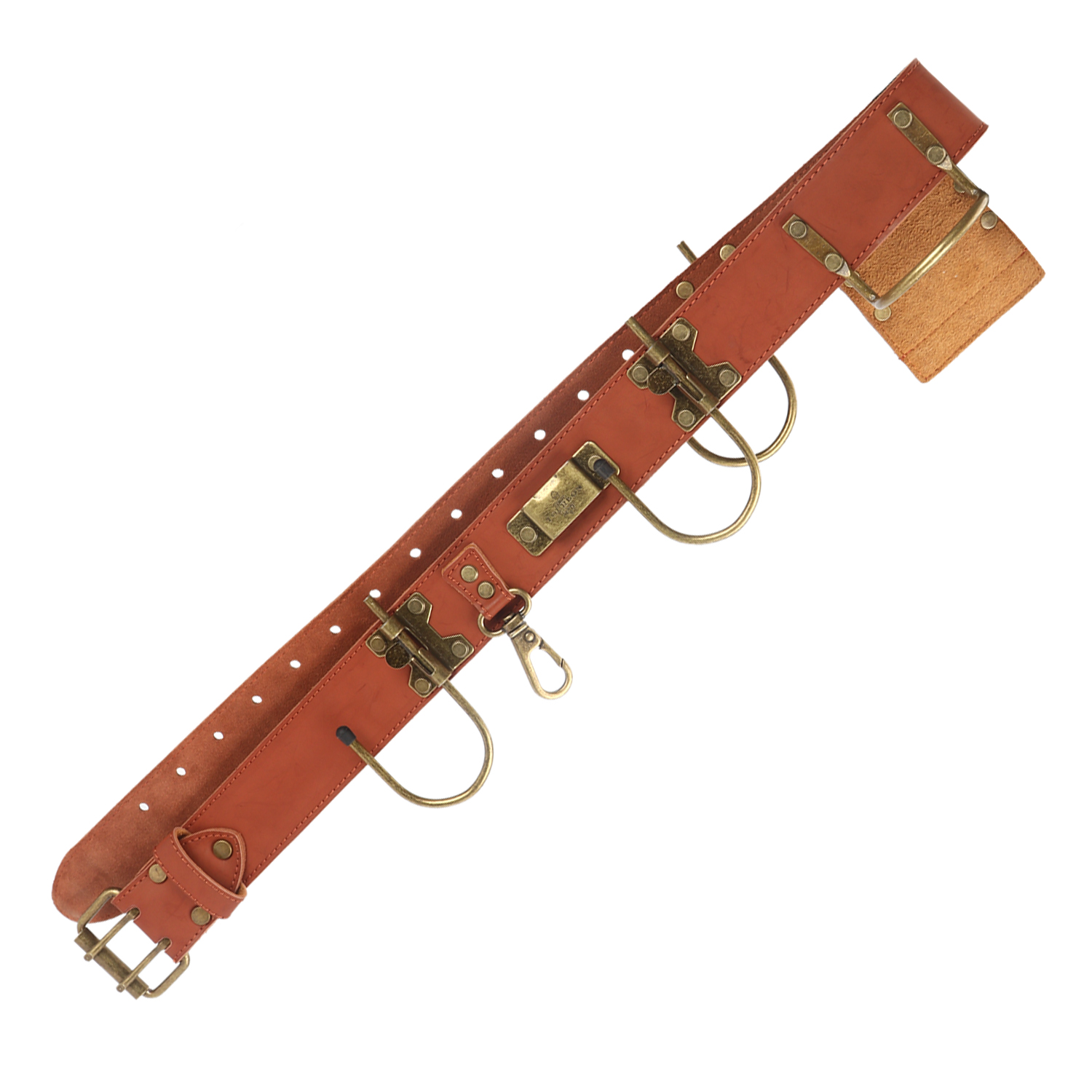 TOURBON Tool Belt Hanging Hooks Hammer Hatchet Holder Drill Holster