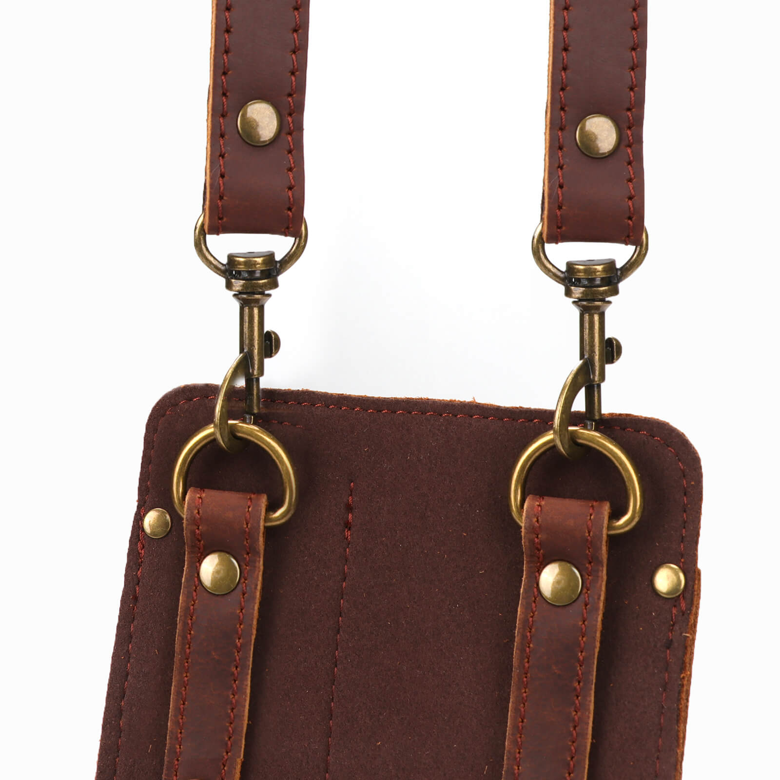 Tourbon Leather Florist Tool Waist Pouch Belt Garden Shoulder Crossbody Tools Bag