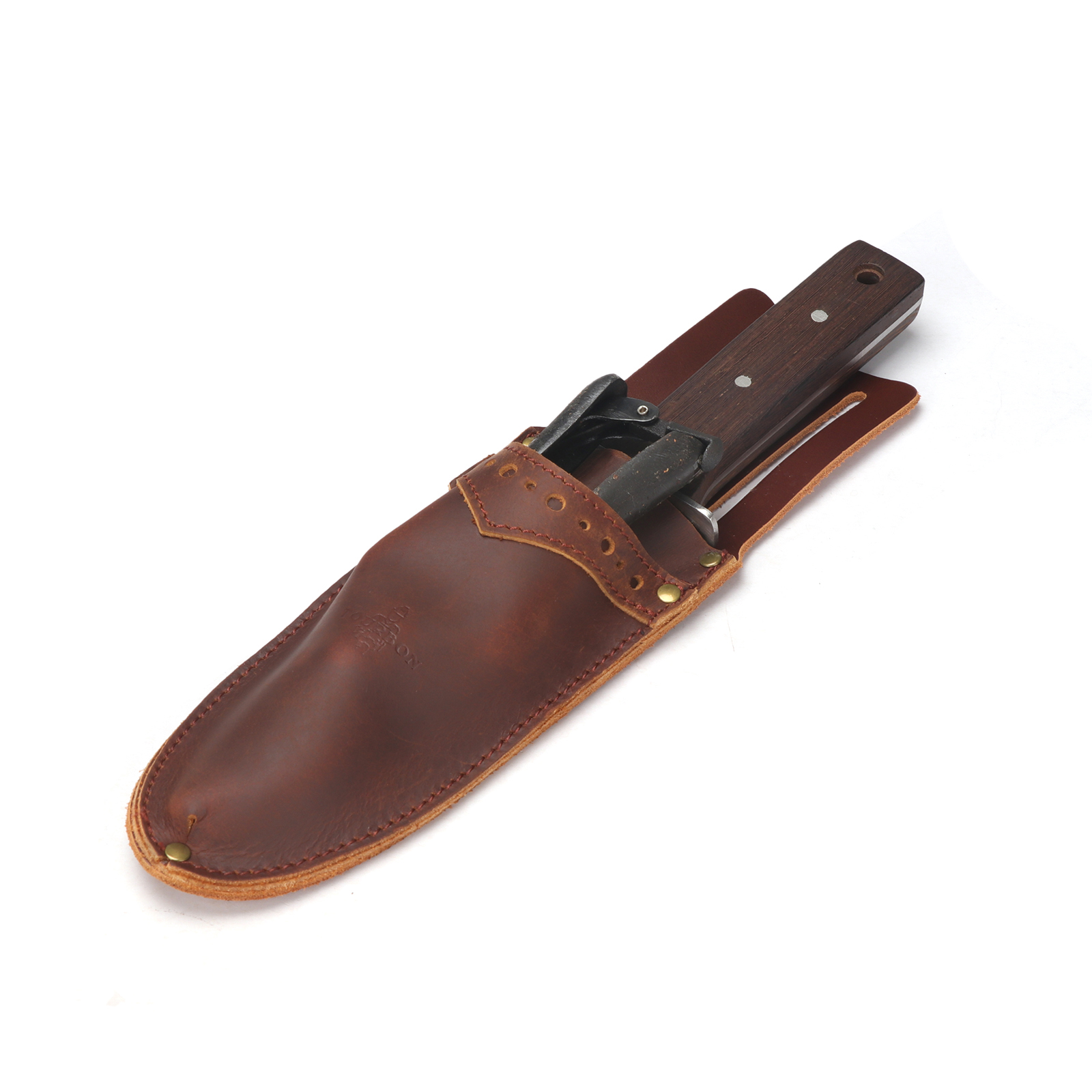 Tourbon Leather Garden Pruning Shears Folding Saw Double Holster