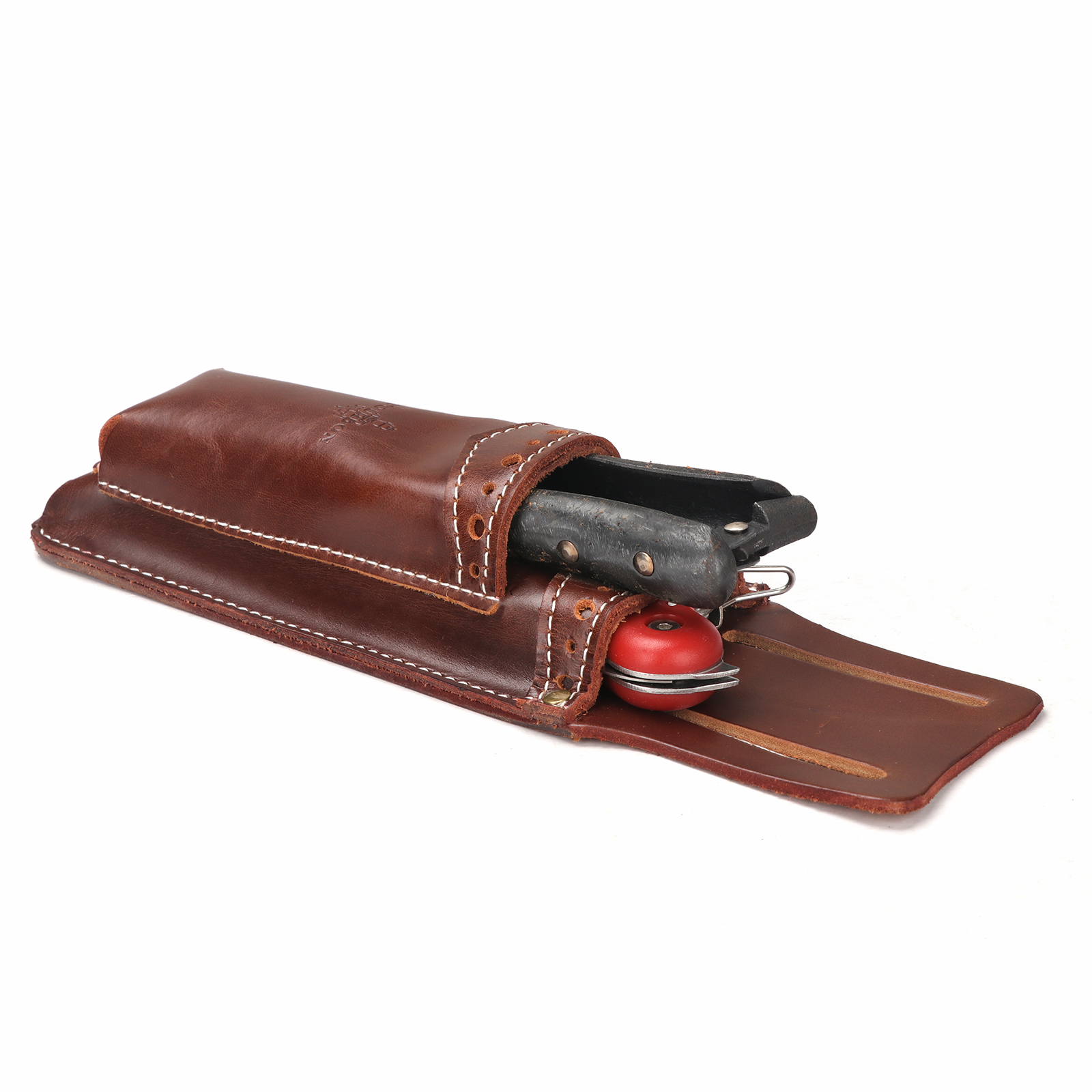 Tourbon Leather Gardening Florist Pouch Multipurpose Tool Holder