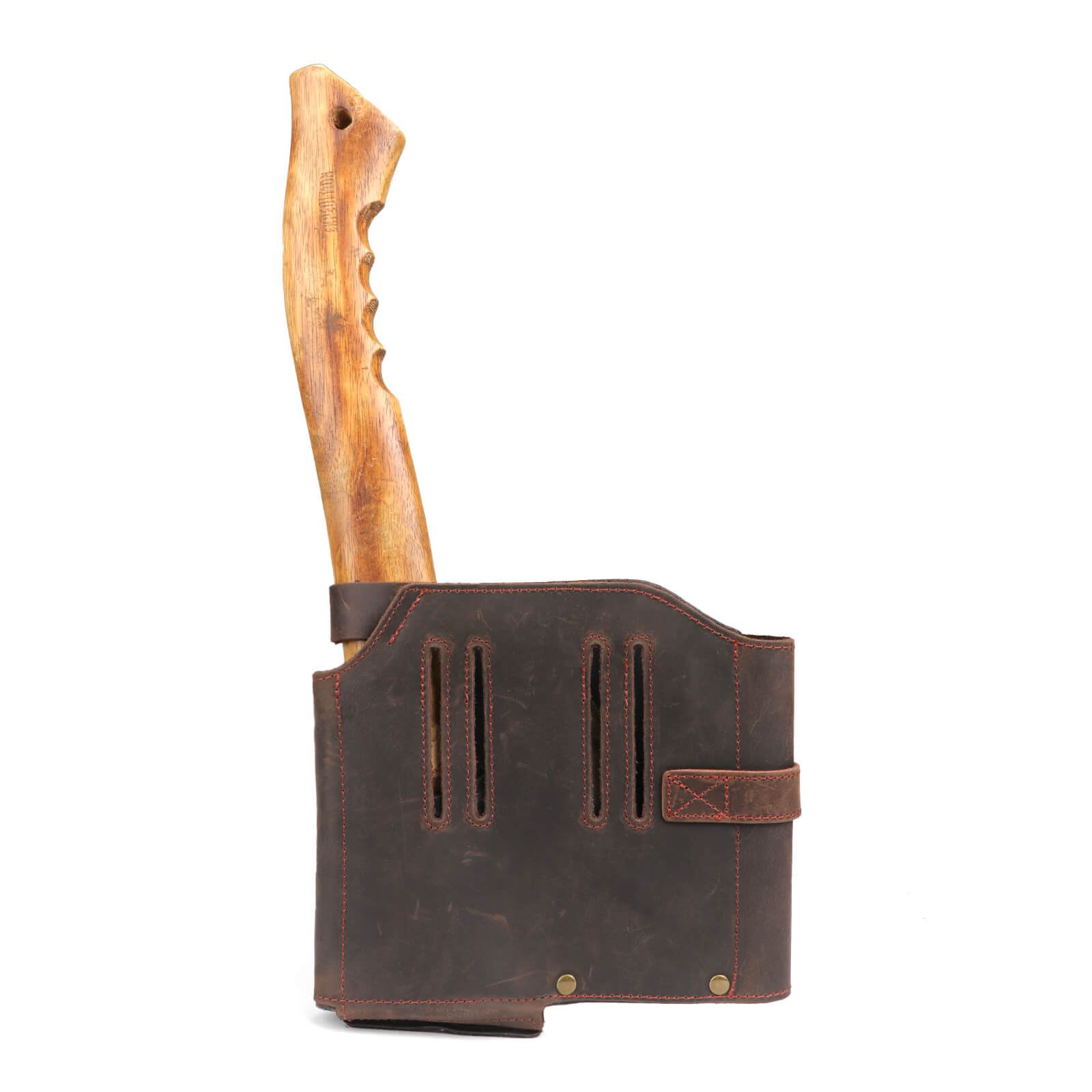 Tourbon Outdoor Loggers Felling Axe Sheath Leather with Belt Loop