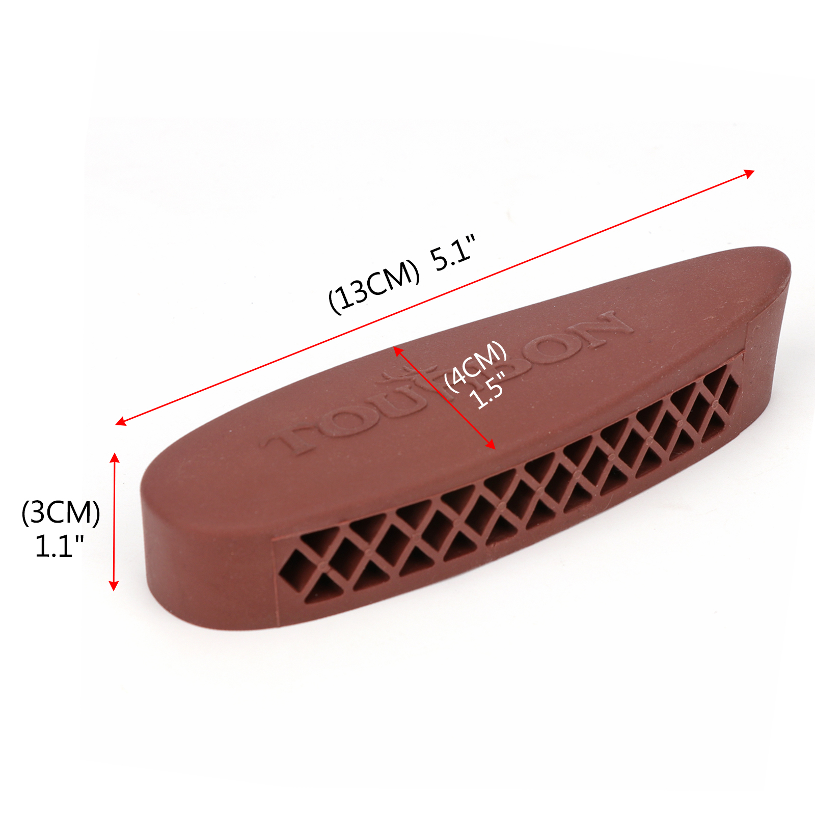 TOURBON Hunting Shooting Rubber Recoil Pad