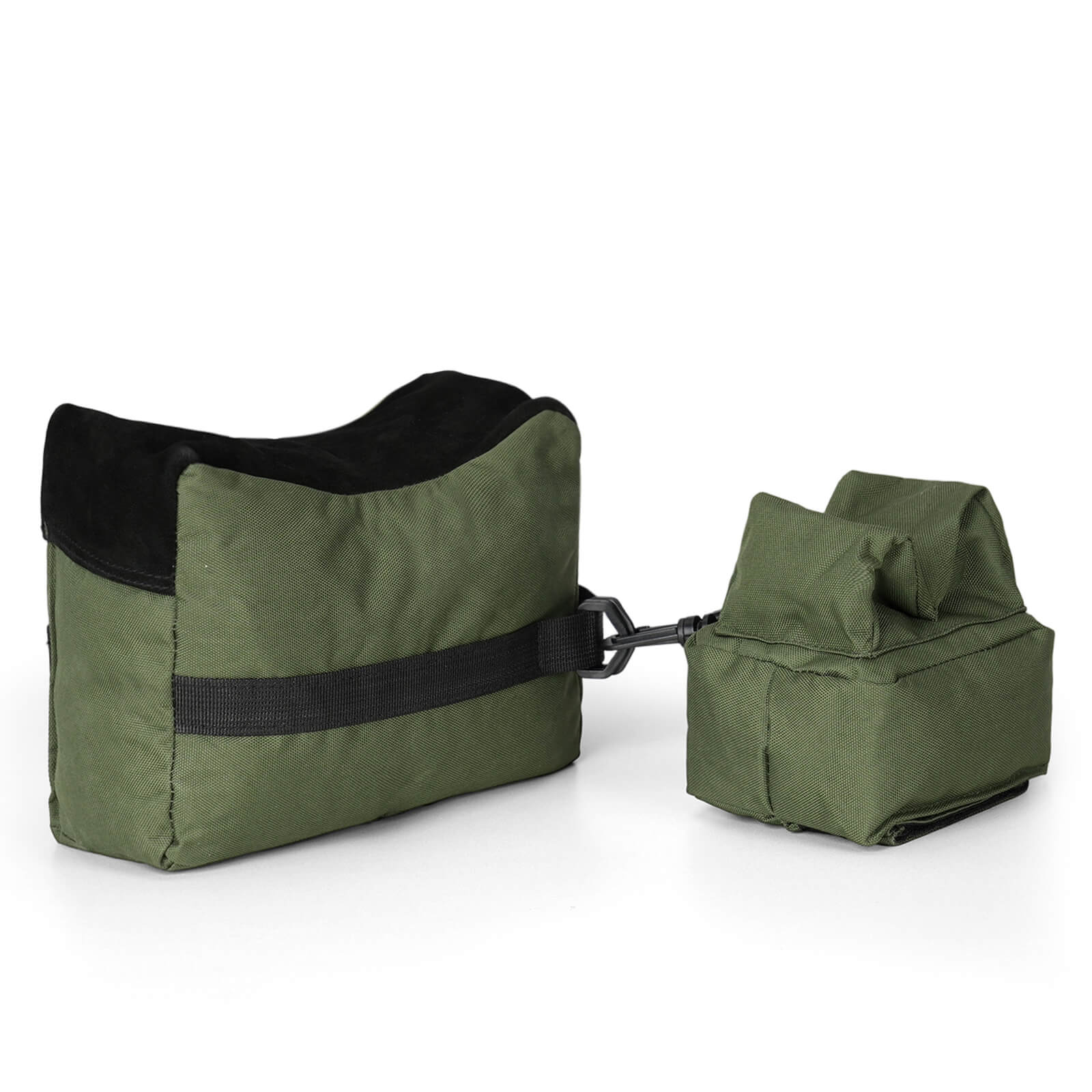 TOURBON Shooting Rest Bag Unfilled Front and Rear Support Bags