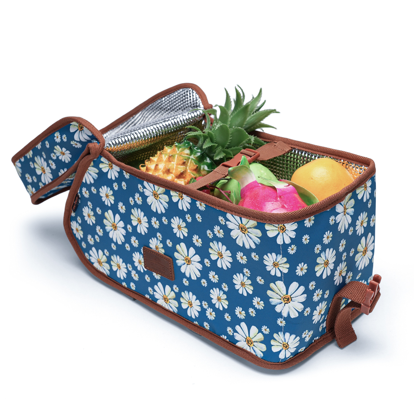 TOURBON Bicycle Pannier Bike Rear Rack Insulated Trunk Cooler Bag