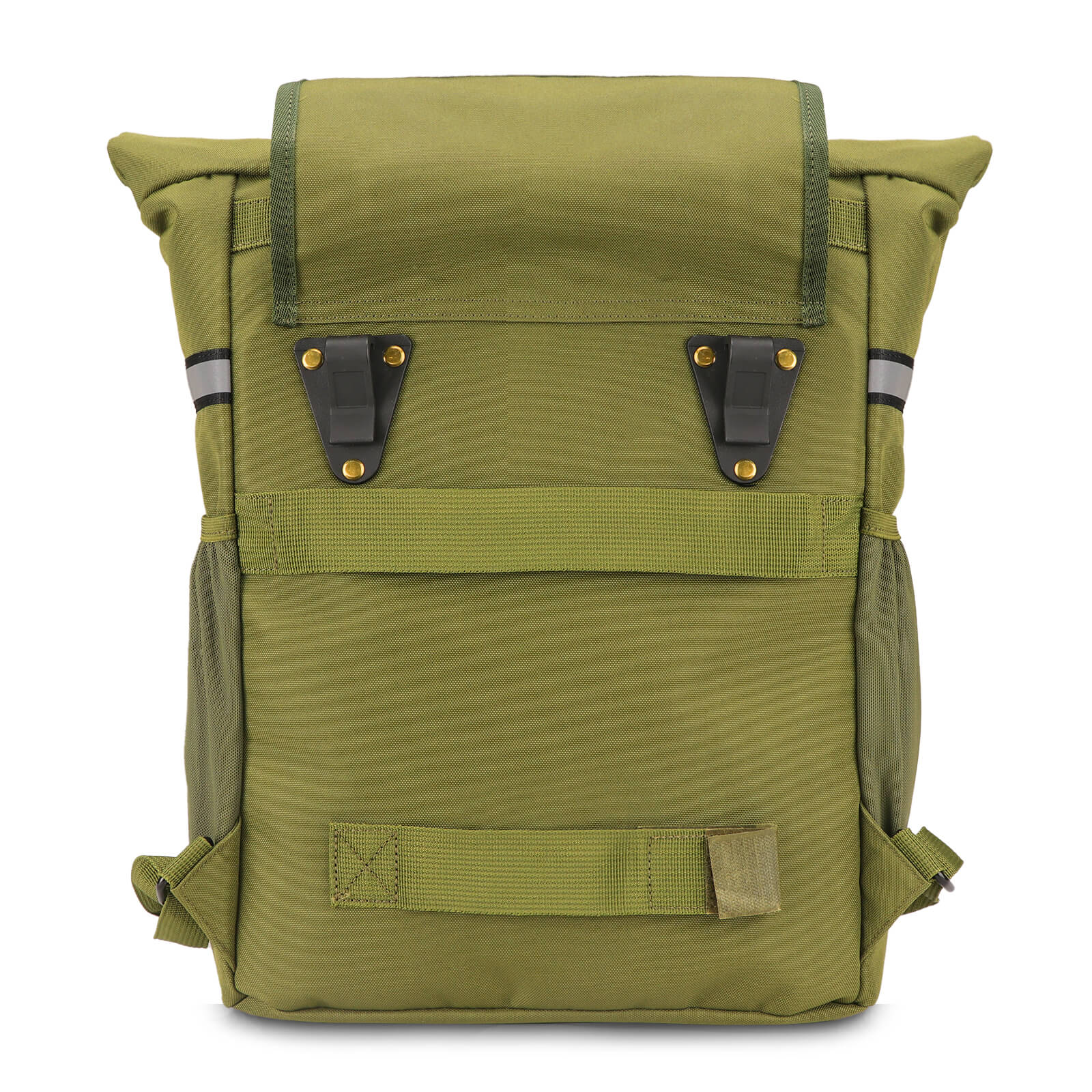 TOURBON Nylon Backpack Pannier Bike Rear Rack Bag Bicycle Saddlebag