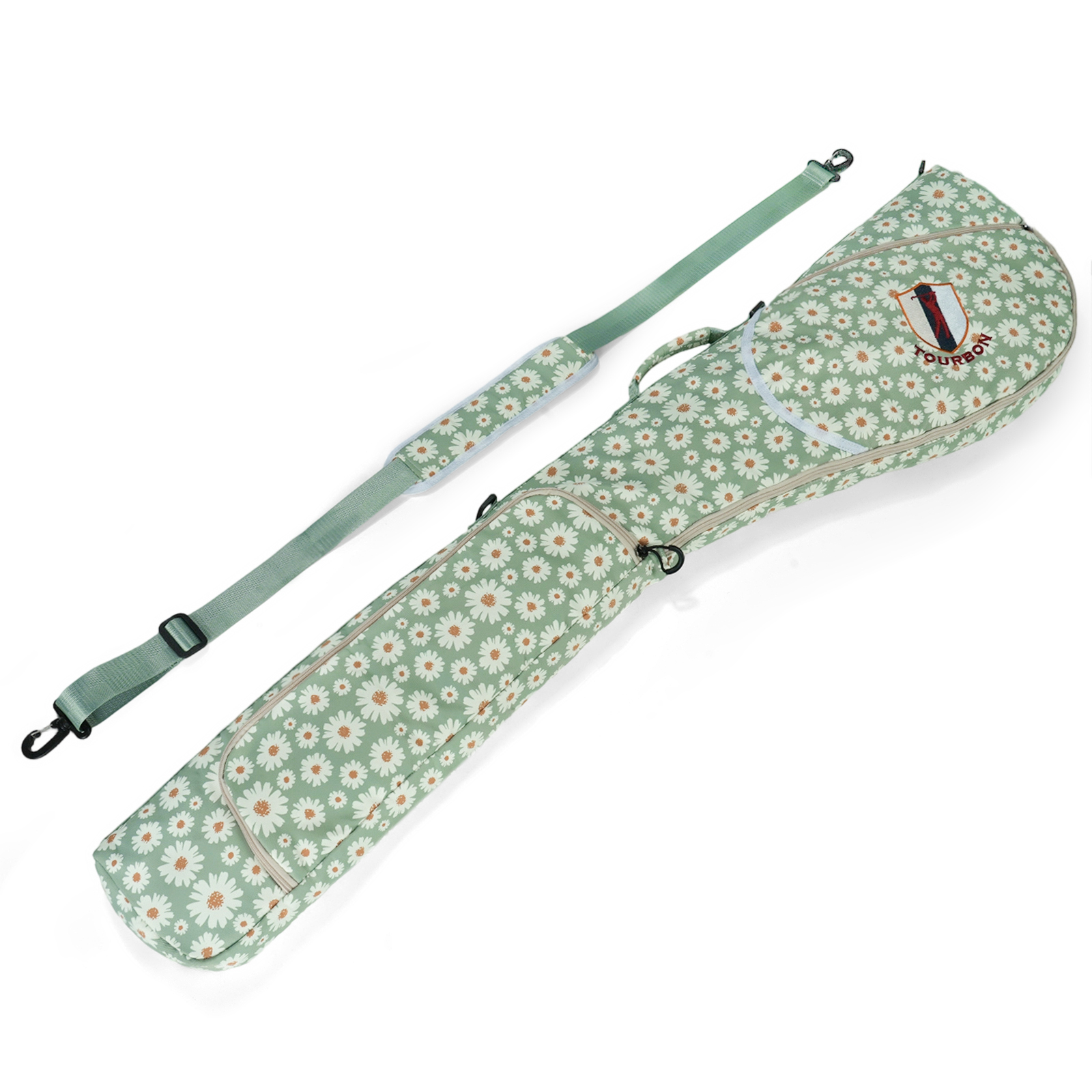 TOURBON Lightweight Golf Sunday Bag for Men Women