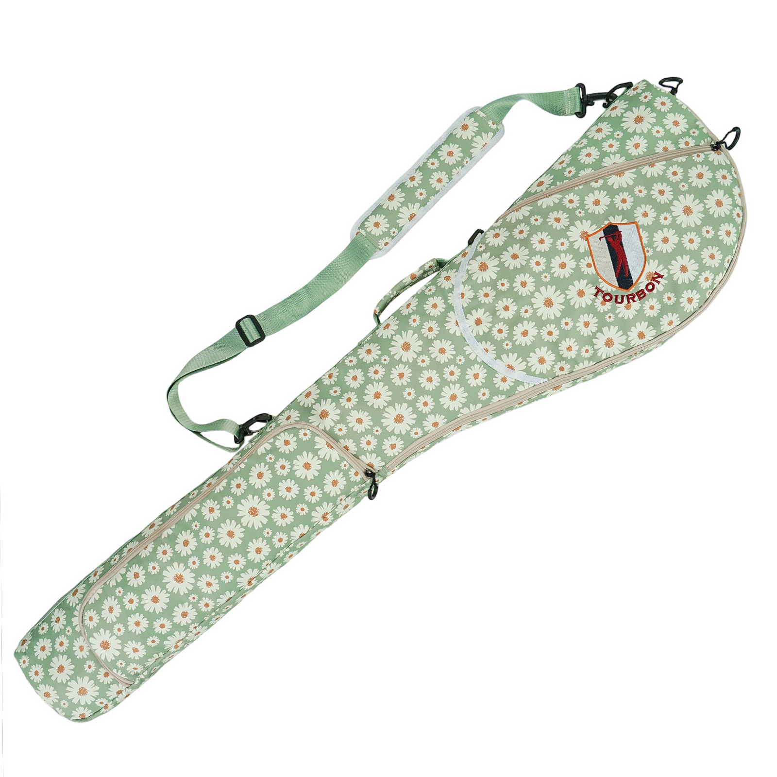 TOURBON Lightweight Golf Sunday Bag for Men Women
