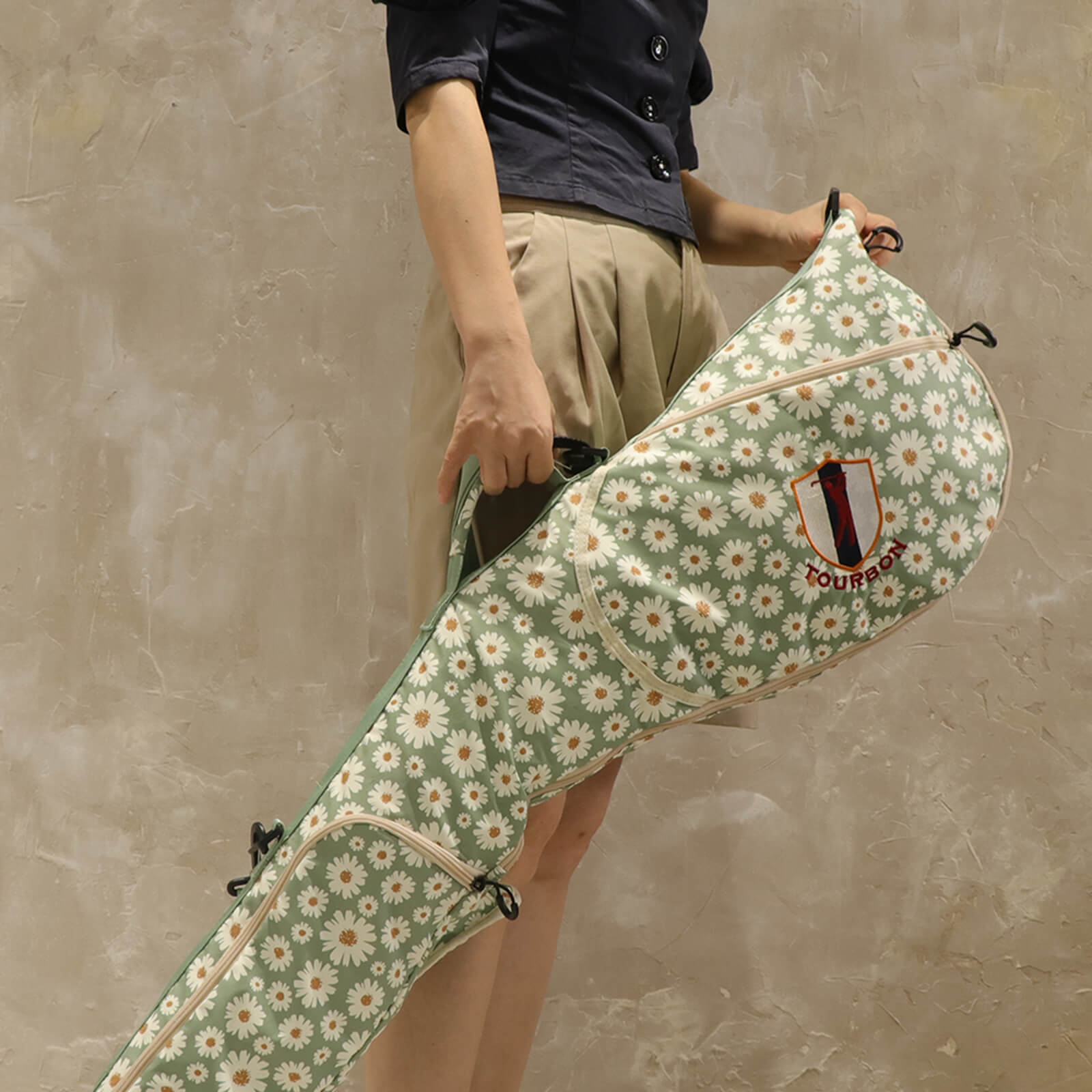 TOURBON Lightweight Golf Sunday Bag for Men Women