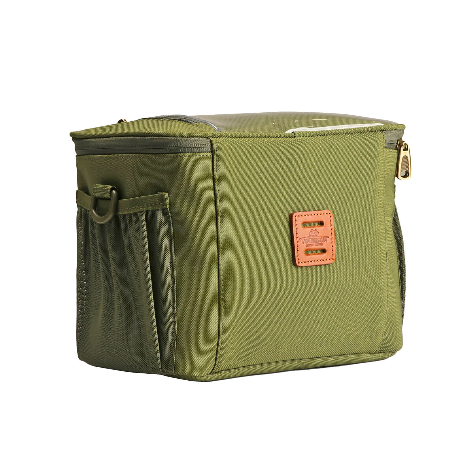 TOURBON Bike Handlebar Bag Insulated Cooler Bag 