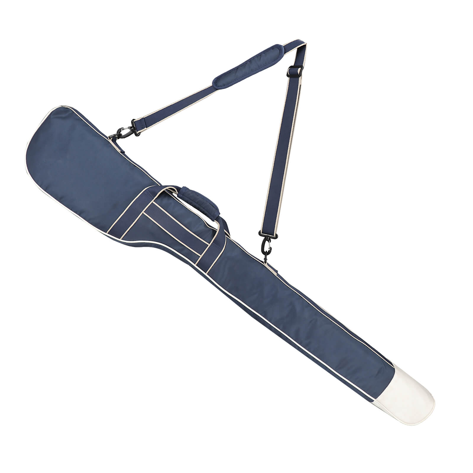 TOURBON Nylon Golf Carry Bag for a Few Clubs Blue