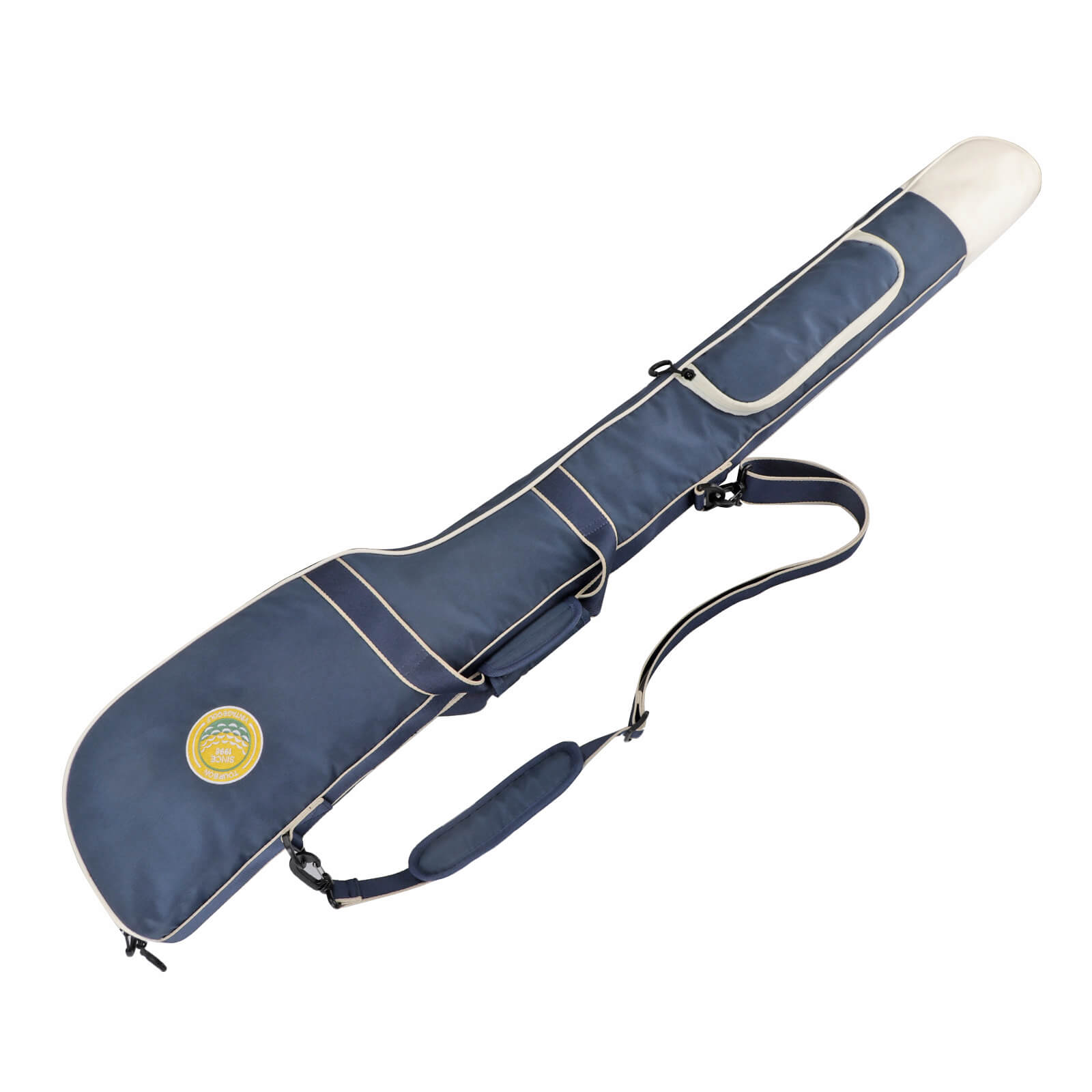 TOURBON Nylon Golf Carry Bag for a Few Clubs Blue