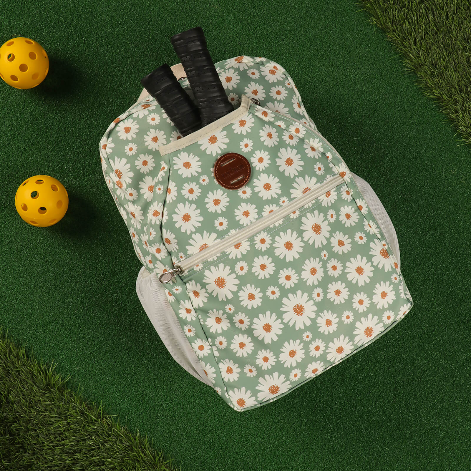 TOURBON Pickleball Paddle Backpack Clip-on Bike Pannier Rear Rack